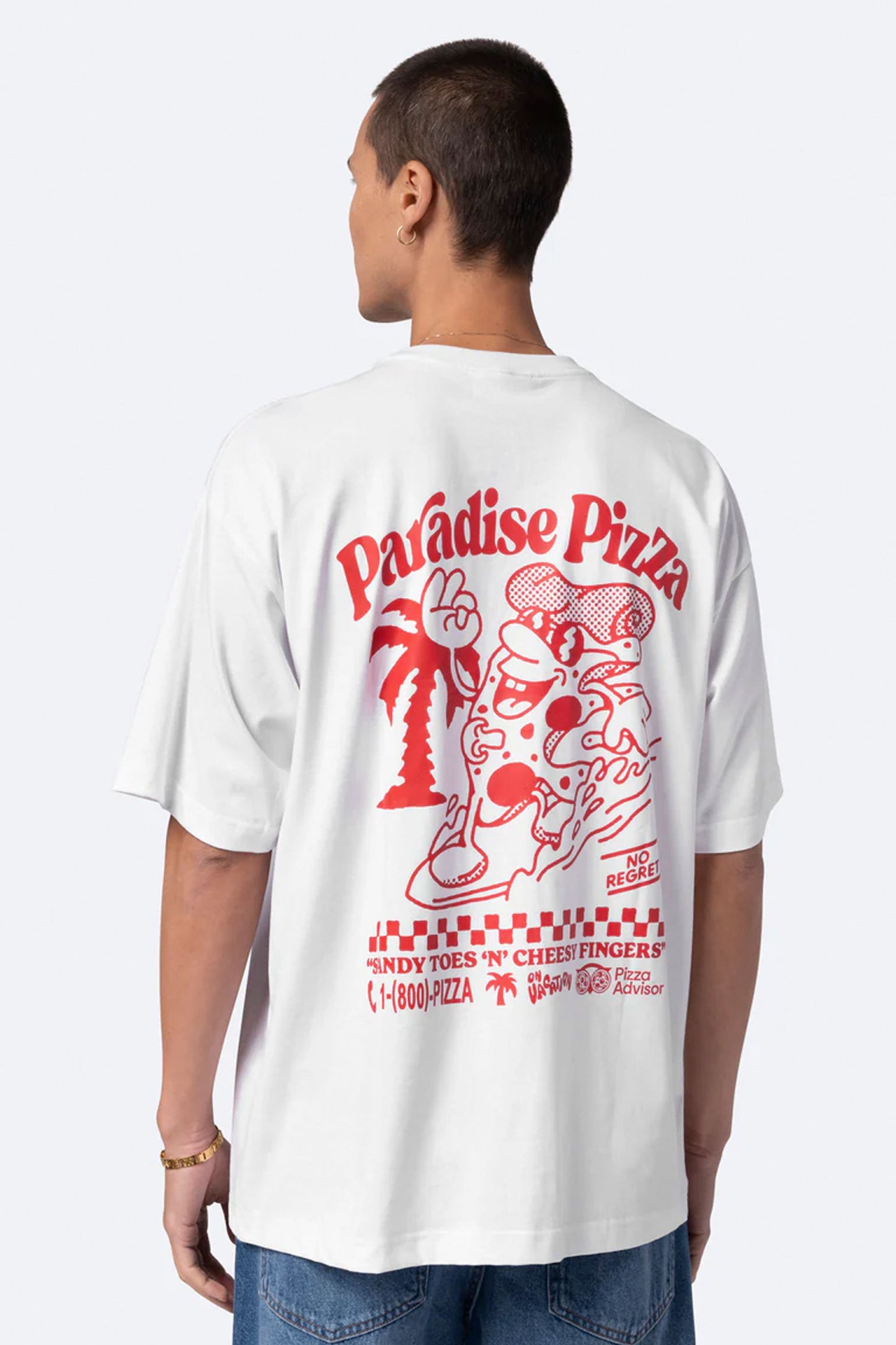 ON VACATION - PARADISE PIZZA T-SHIRT