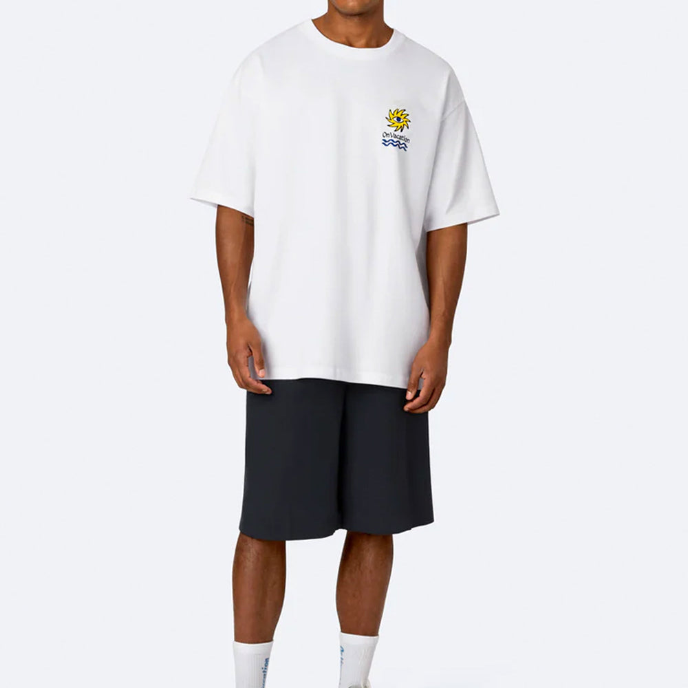 Pukas-Surf-Shop-Tee-On-Vacation-sun-eye-white