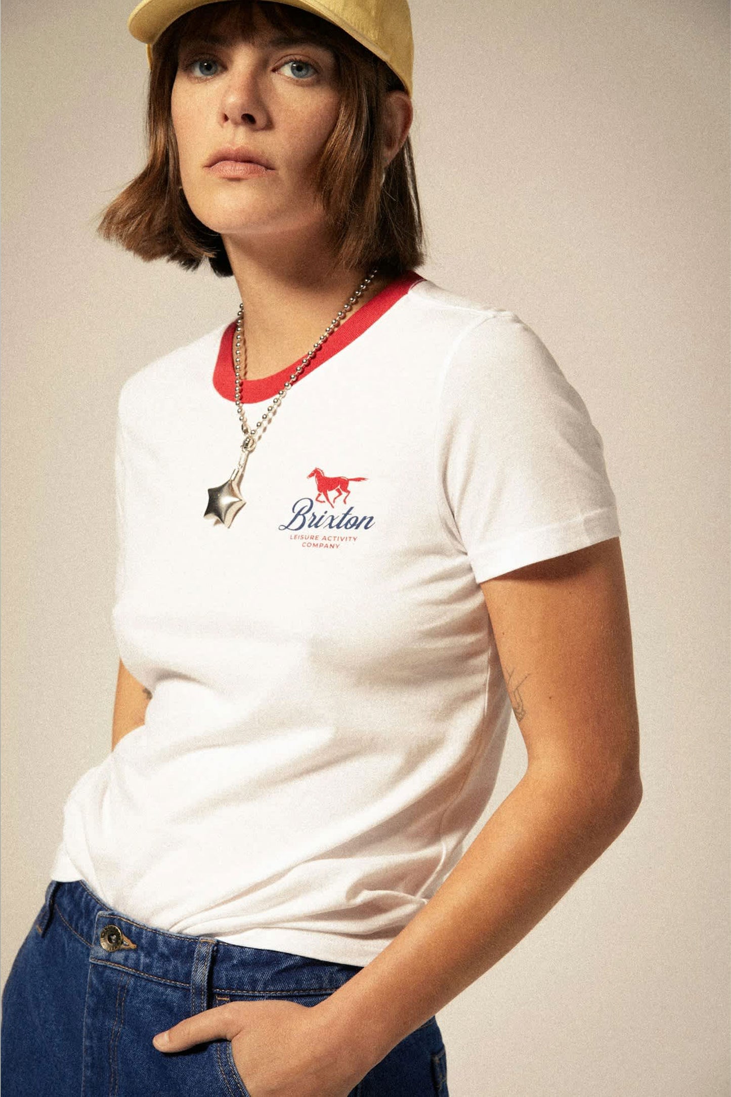 Pukas-Surf-Shop-Tee-Woman-Brixton-Leisure-Activity-White