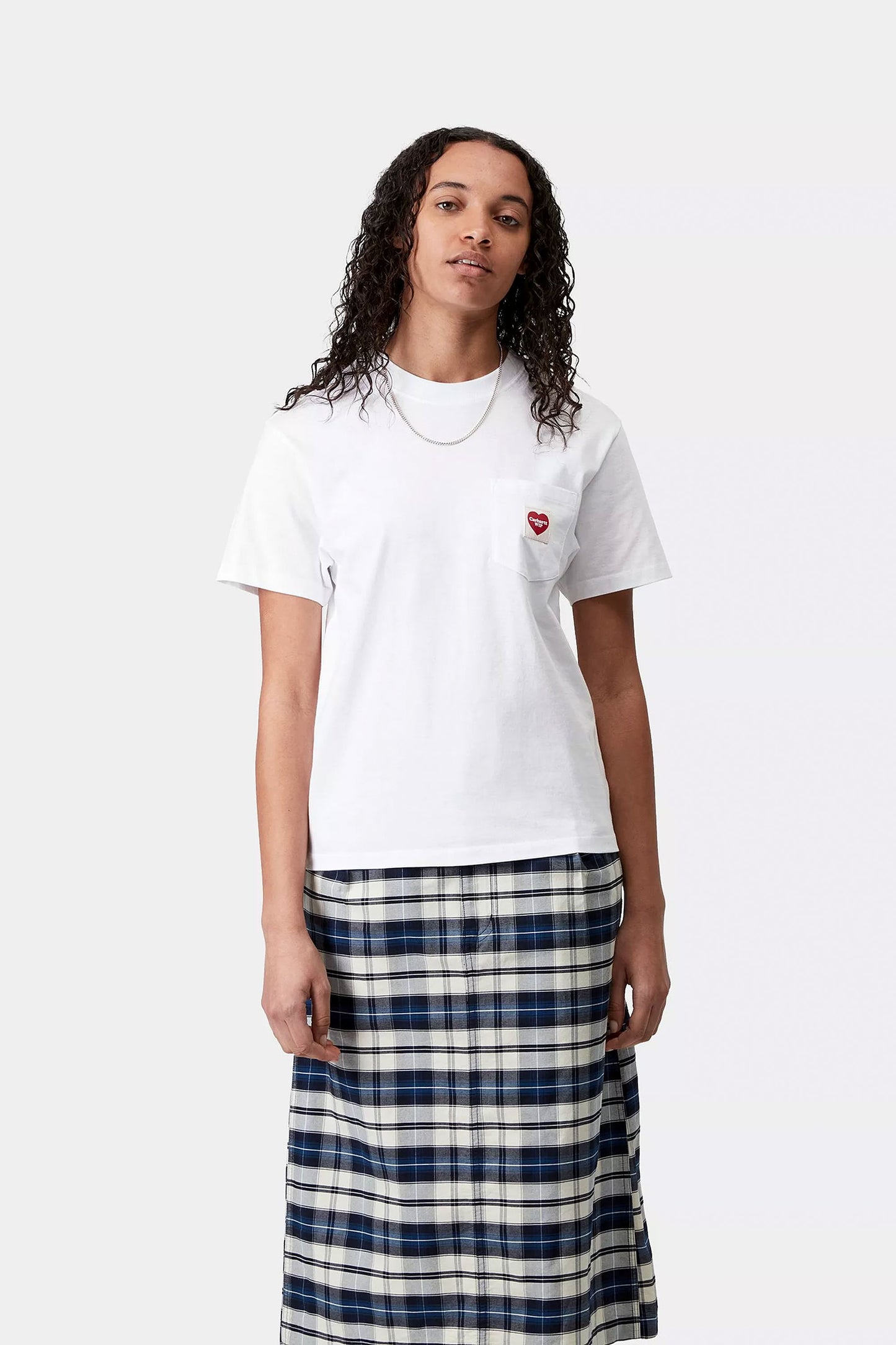 CARHARTT WIP - POCKET HEART T-SHIRT - WHITE