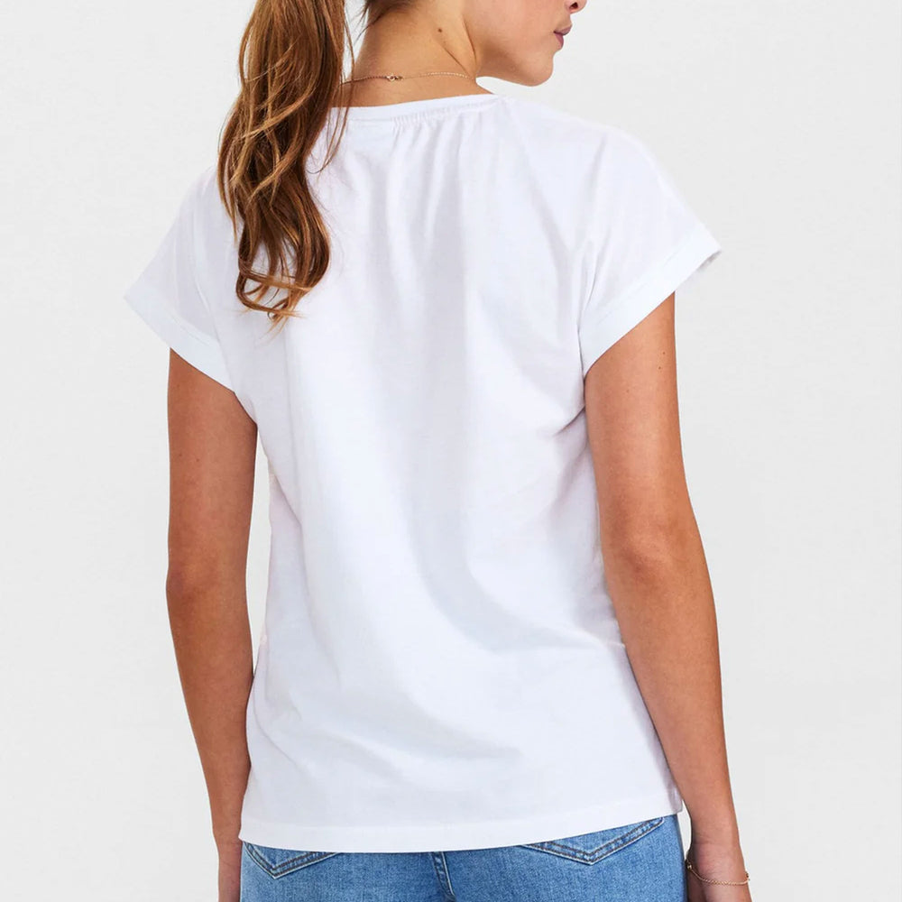 Pukas-Surf-Shop-Tee-Woman-Numph-Nubeverly-Bright-White