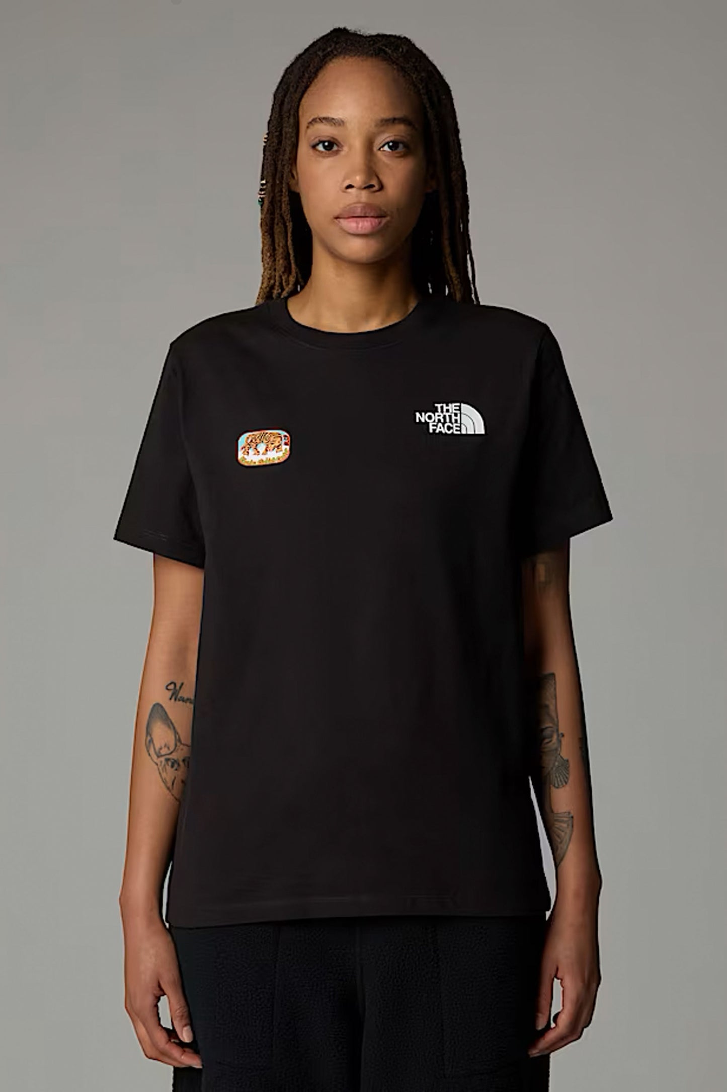 Pukas-Surf-Shop-Tee-Woman-The-North-Face-Climb-Black