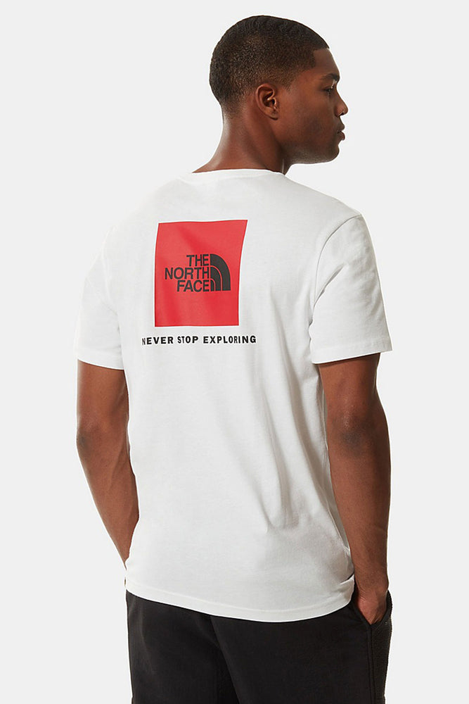    Pukas-Surf-Shop-The-North-Face-Tee-Red-Box-Tee-white