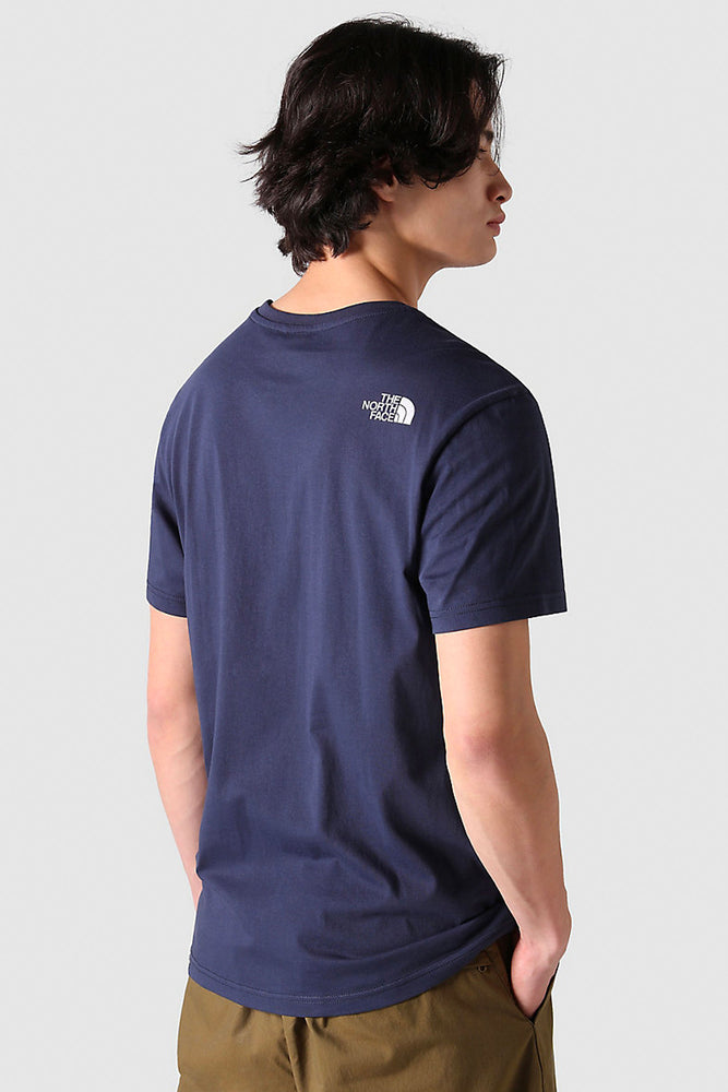 Pukas-Surf-Shop-The-North-Face-tee-simple-dome-man-summit-navy