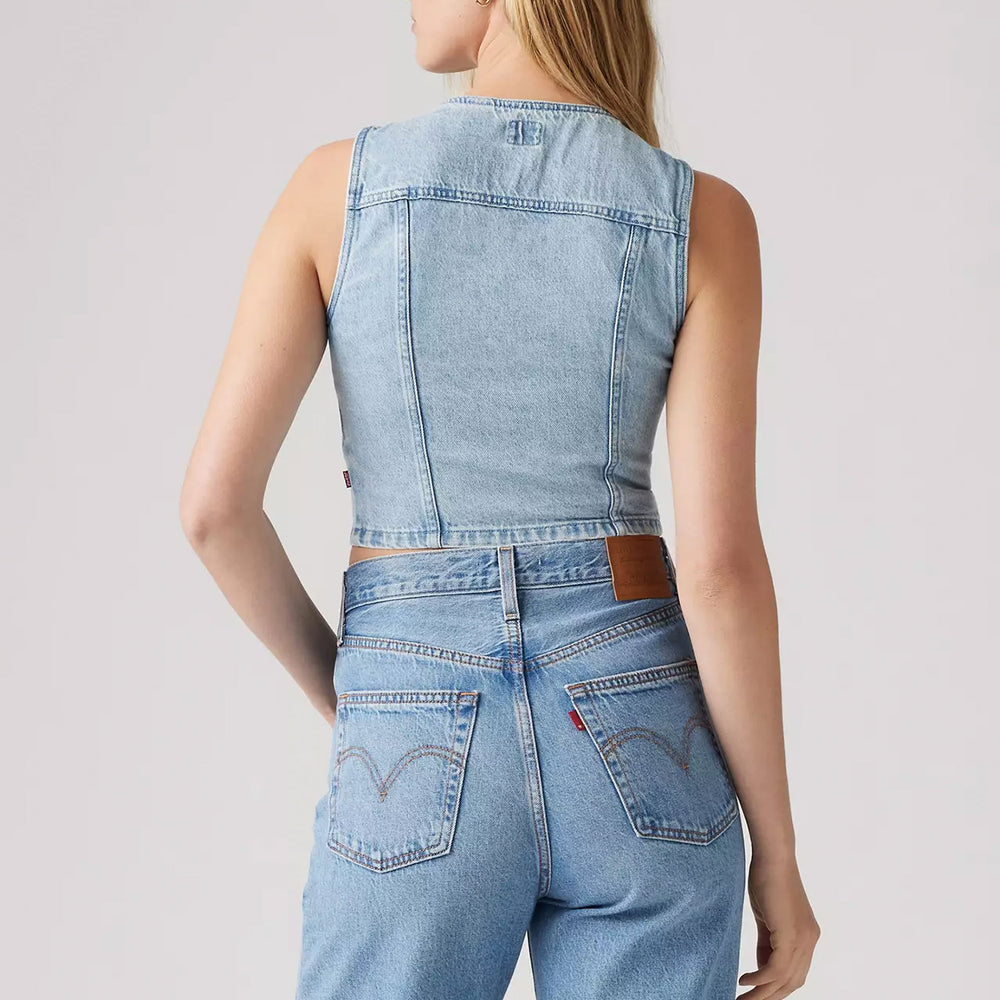Pukas-Surf-Shop-Top-Woman-Levis-Bella-Denim-Corset-I-Will