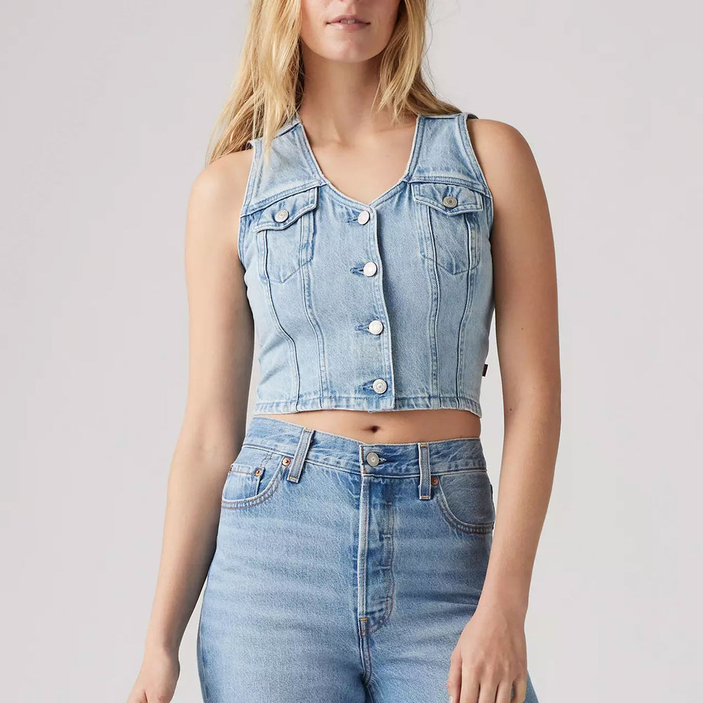 Pukas-Surf-Shop-Top-Woman-Levis-Bella-Denim-Corset-I-Will