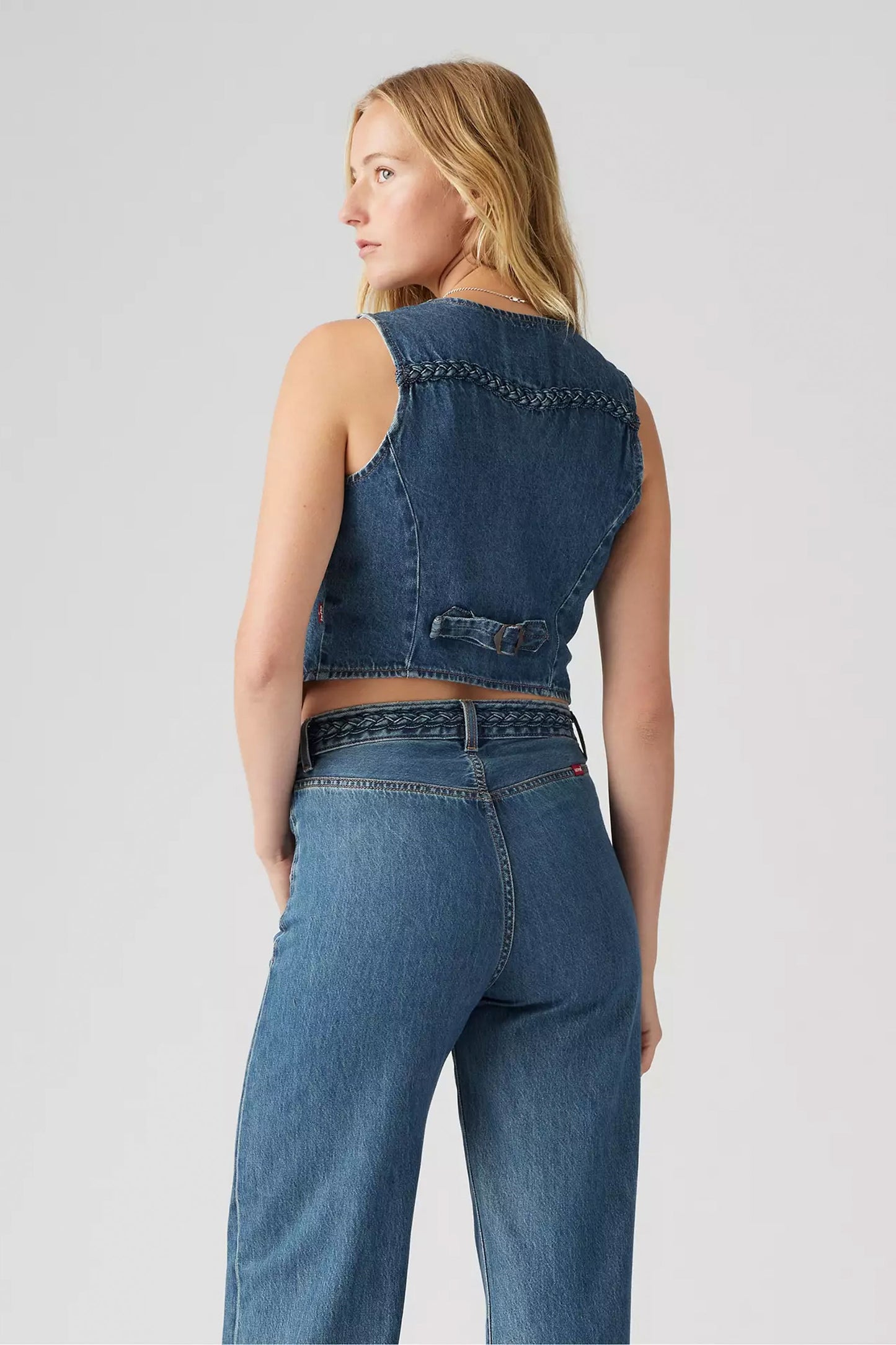 Pukas-Surf-Shop-Top-Woman-Levis-Braided-Denim-Corset-Big-Yikes