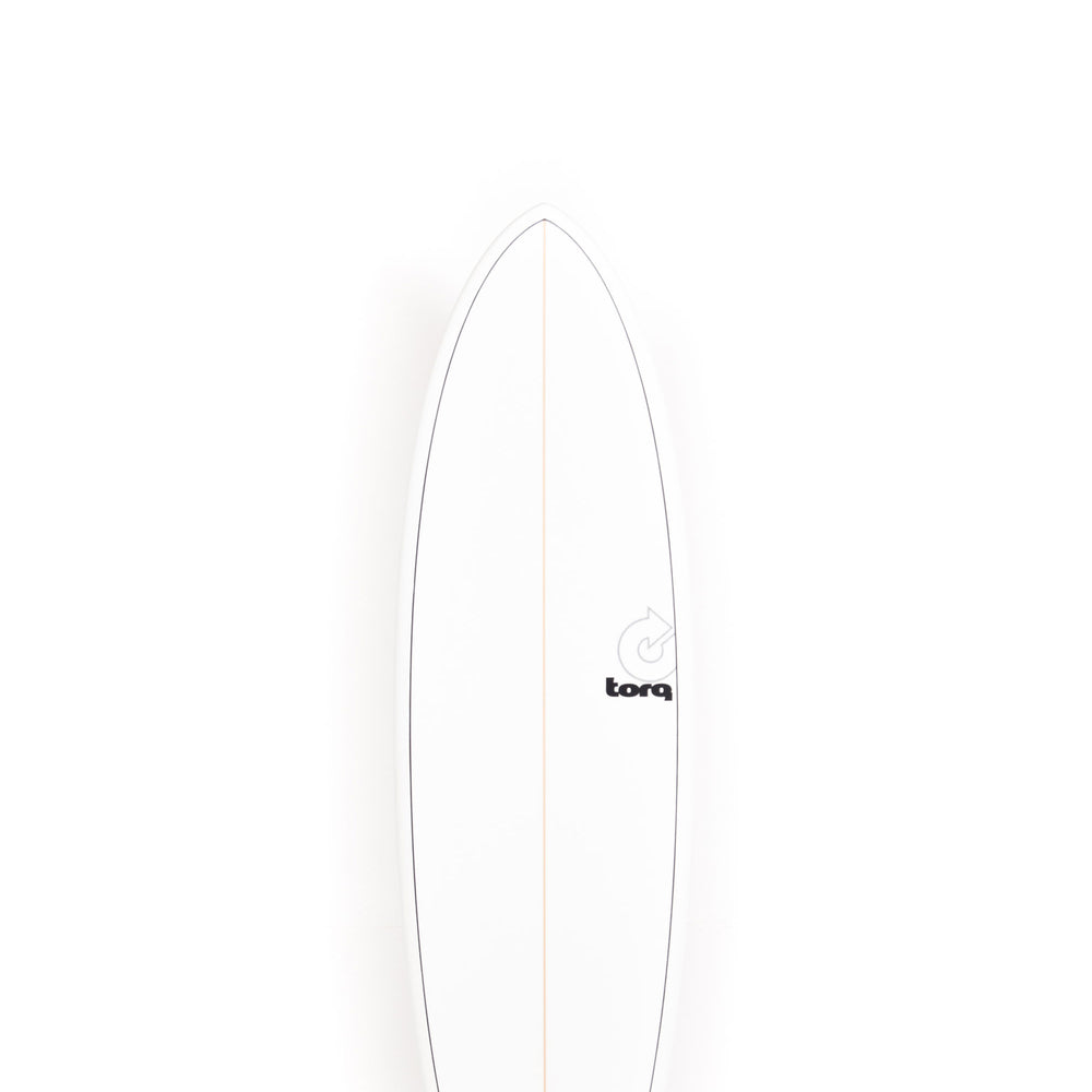 Torq Surfboards - MODFISH - White Pinline - 6'3" x 20 1/2 x 2 1/2 - 36L