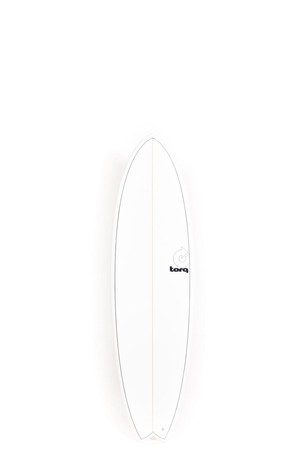 Torq Surfboards - MODFISH - White Pinline - 6'3