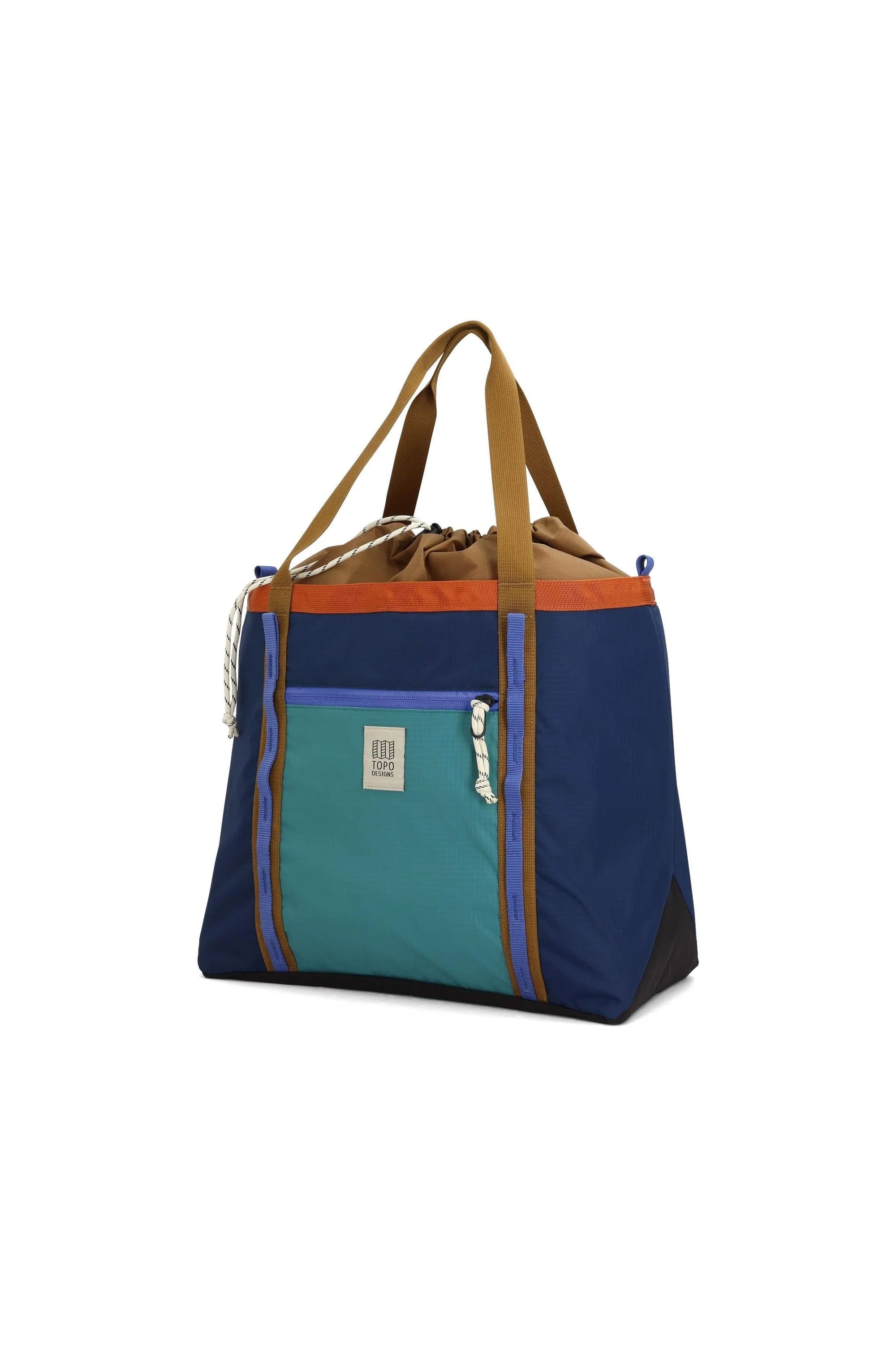 TOPO DESIGNS MOUNTAIN UTILITY TOTE MIDNIGHT/CARIBBEAN | Shop at