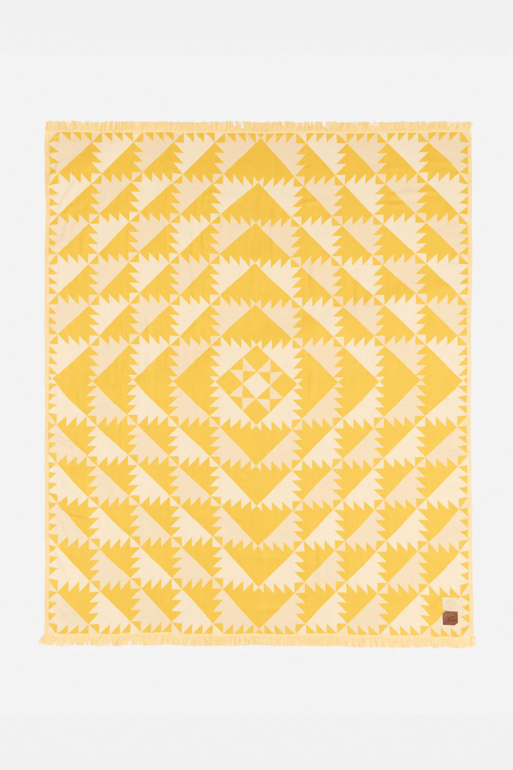 Pukas Surf Shop Towel Slowtide Daydream Lightweight Throw Curry