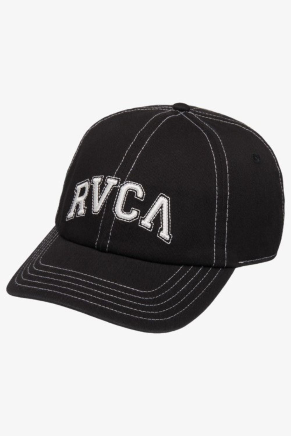 RVCA Contrast Stitch Cap unisex structured hat — available at Pukas Surf Shop
