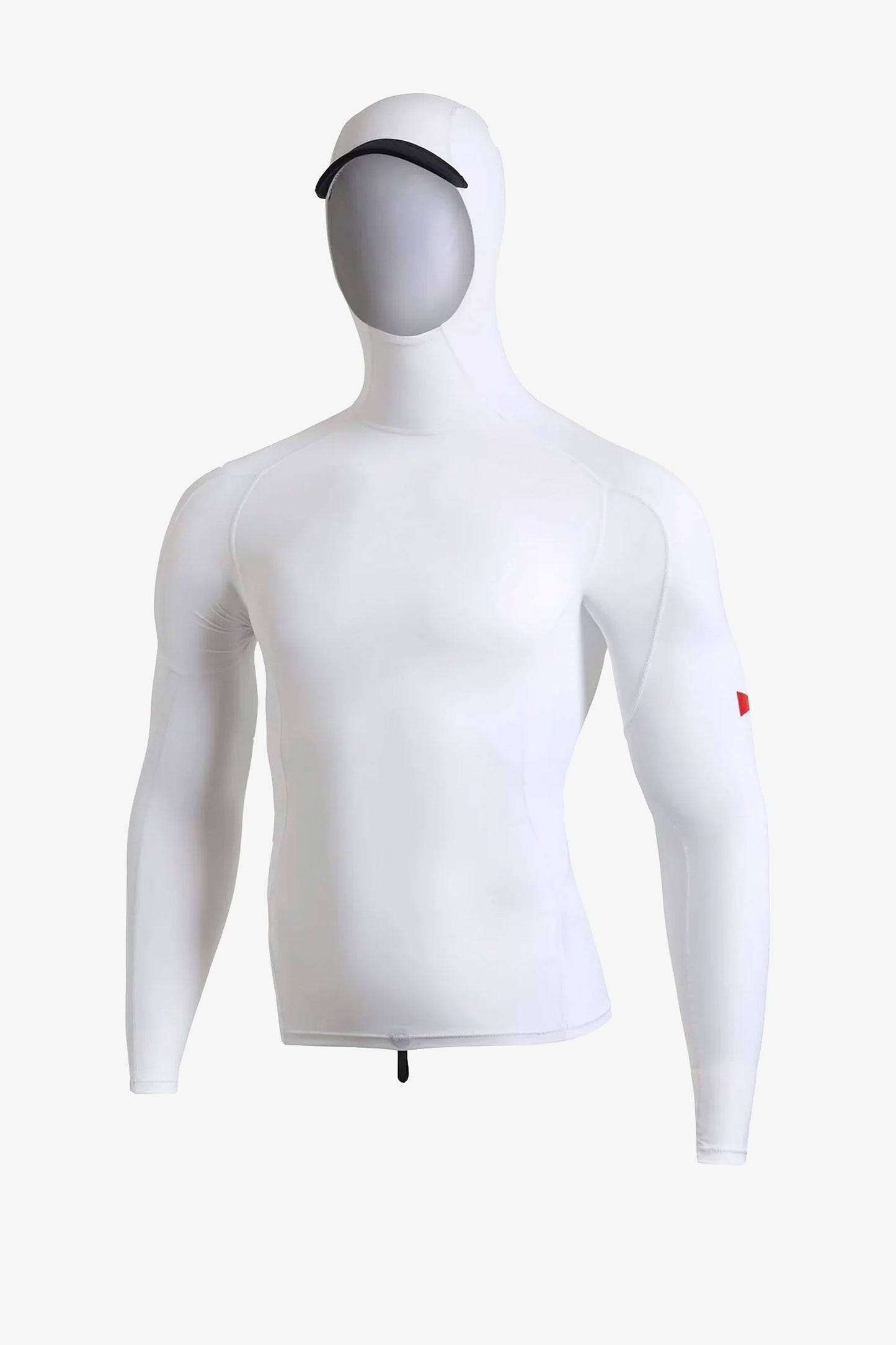 Pukas Surf Shop Florence Marine X Wetsuit white long-sleeve with a small red logo