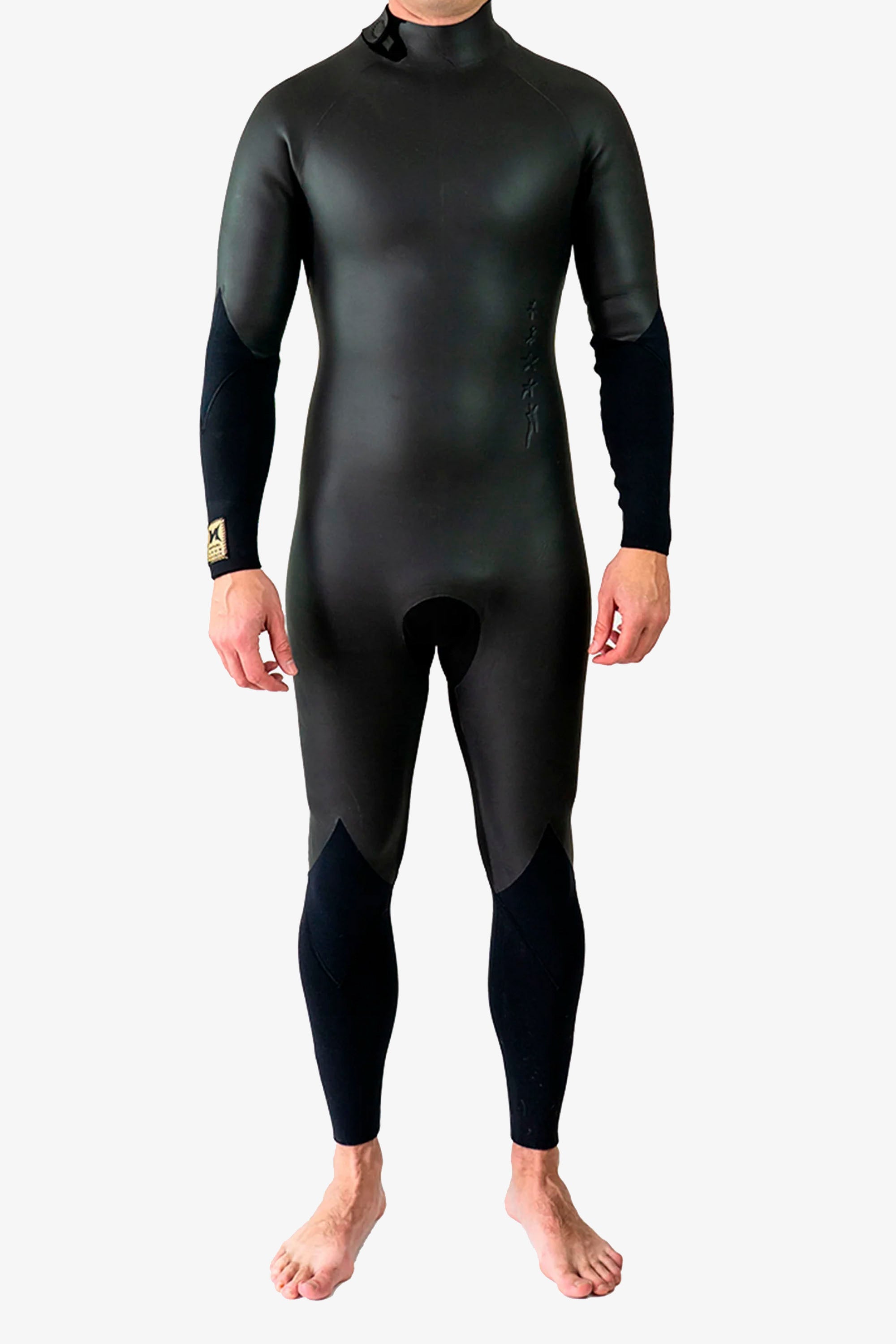 Narval x Spun Spirit 3/2mm Fullsuit - Black | Shop at PUKAS SURF SHOP