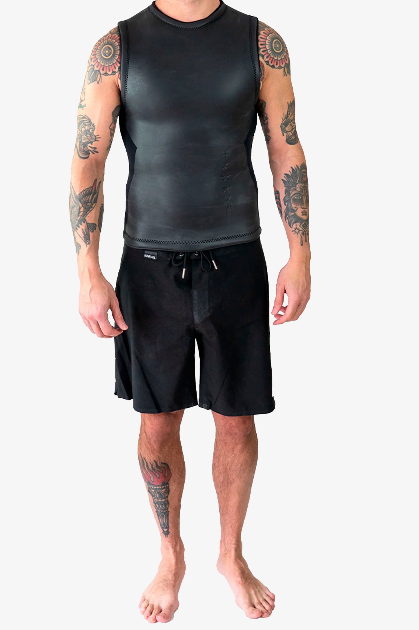 Pukas Surf Shop Wetsuit Narval Spun Spirit Vest Black