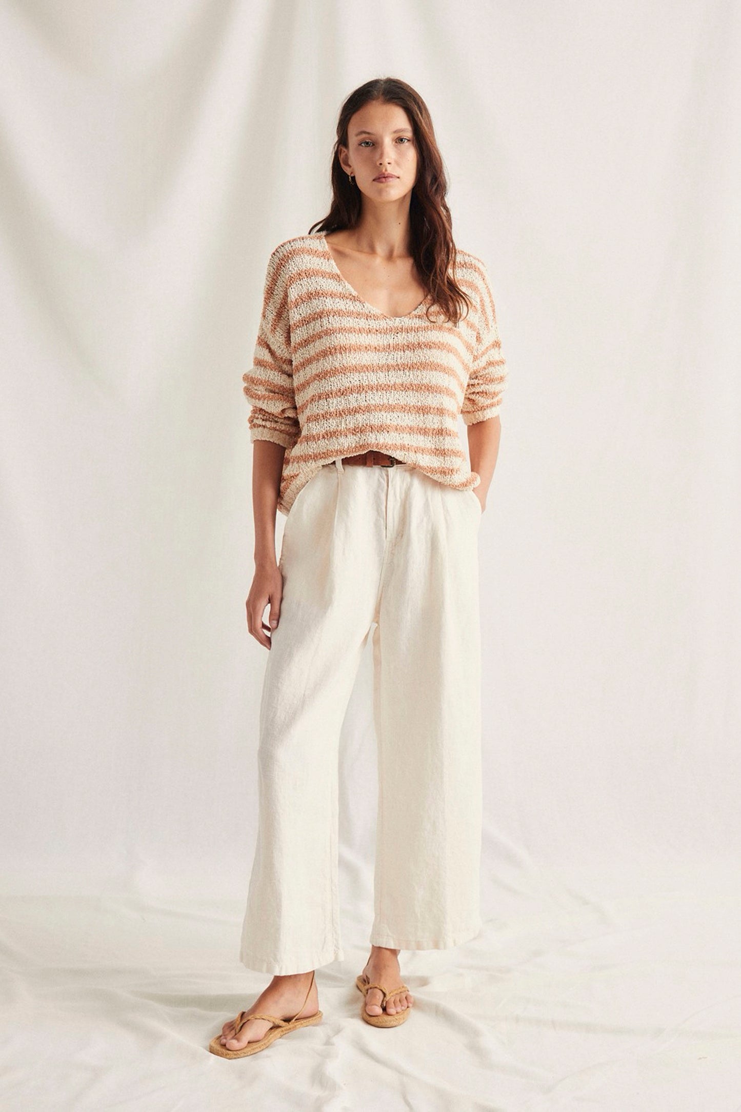 Mi&Co Linar striped sweater for women
