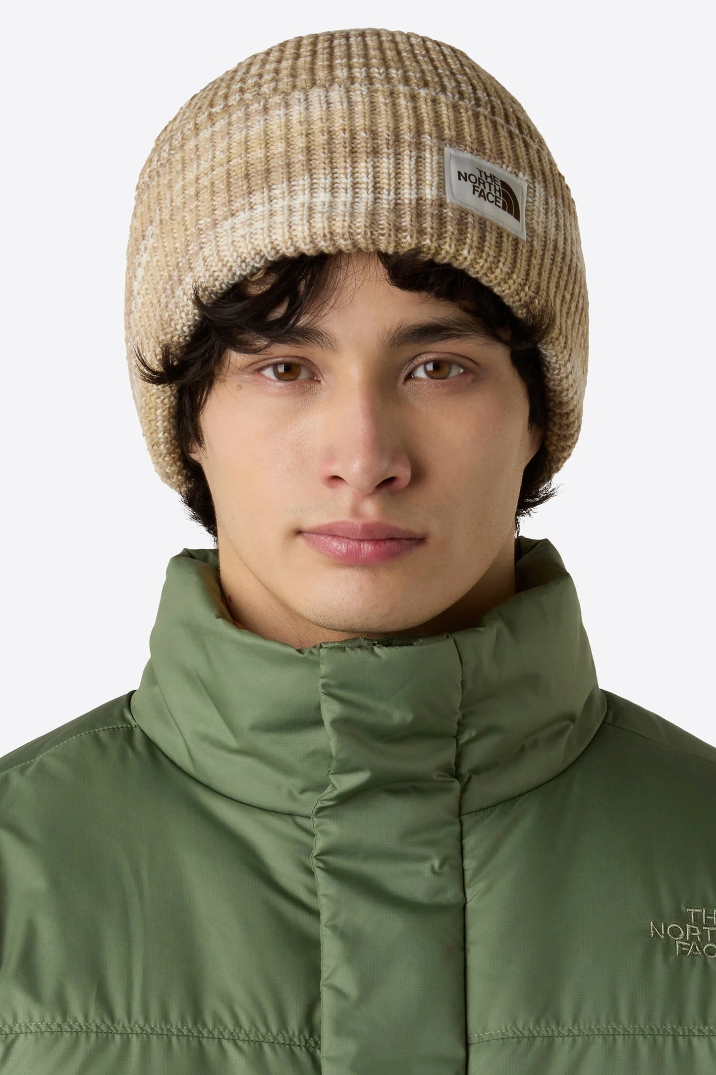 Pukas Surf Shop The North Face Salty Bae Lined Beanie in White Dune