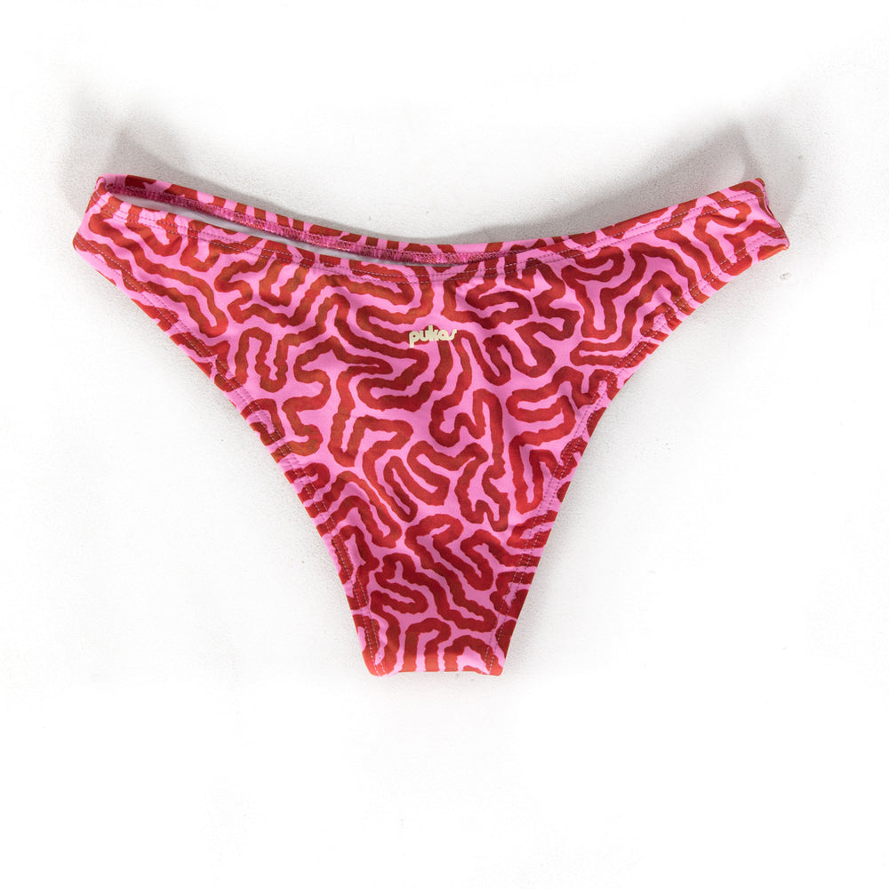 Pukas Surf Shop Woman Bikini Bottom Pukas Clothing Camino Largo Pink