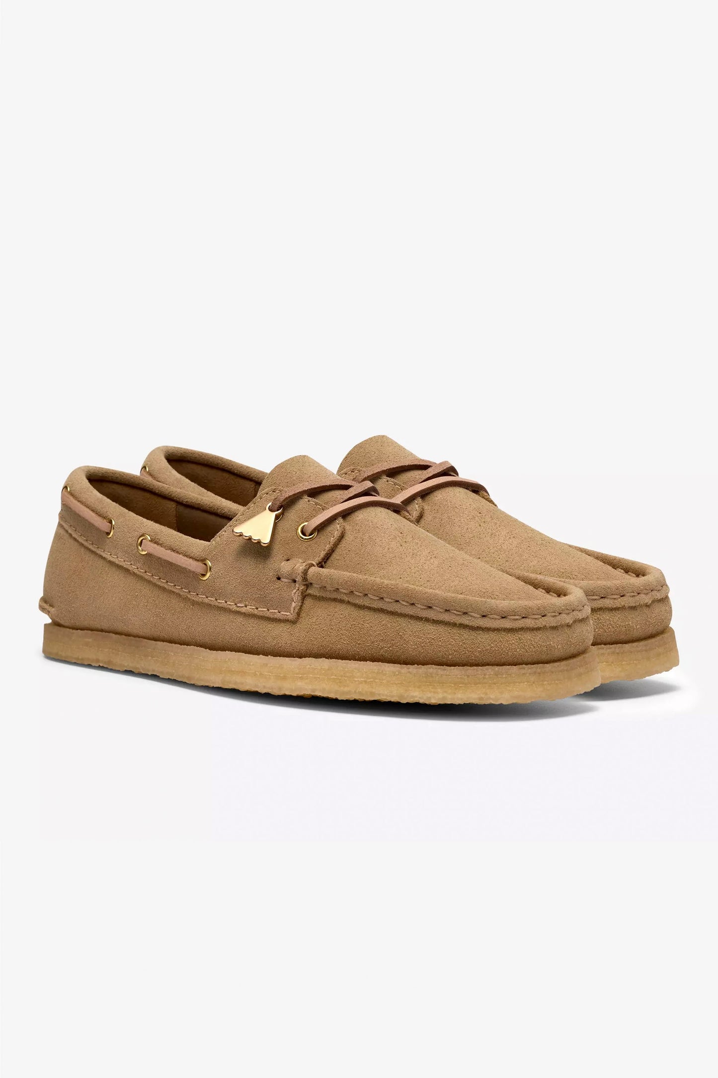 Clarks Godney Boat women's boat shoe in maple suede – Pukas Surf Shop
