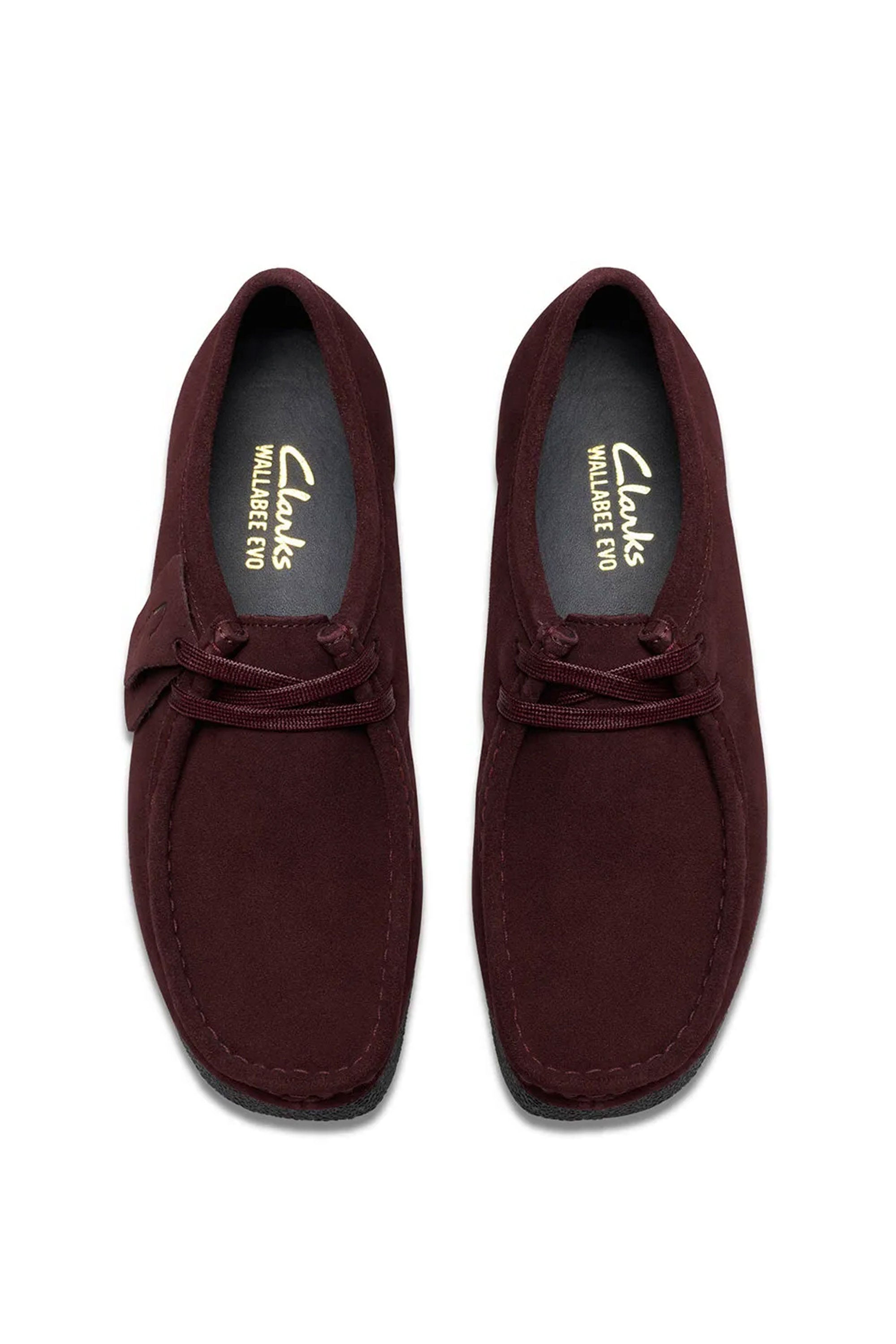 Clarks Wallabee Evo バーガンディ