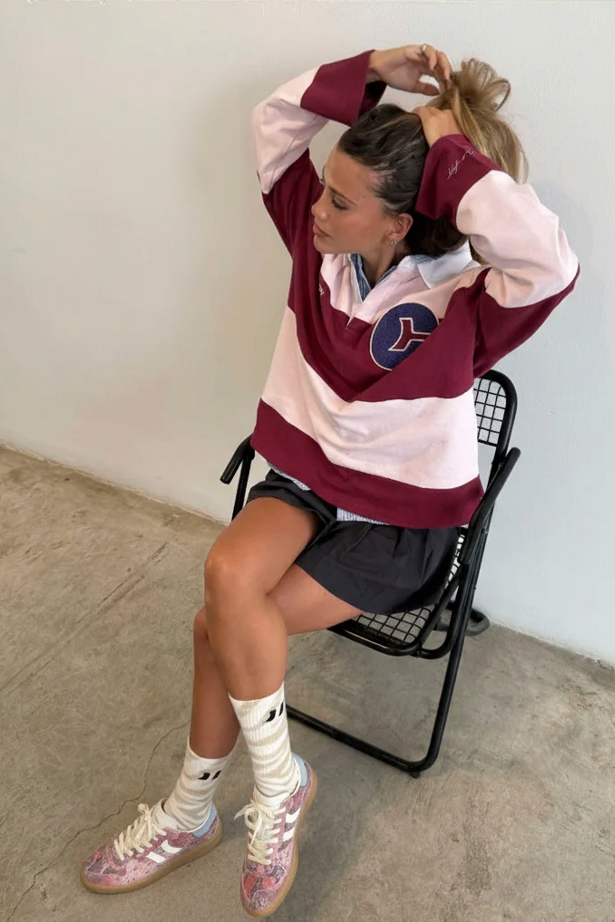 COOLWAY Goal Pink Mamba Leather Sneakers | Shop at PUKAS SURF SHOP