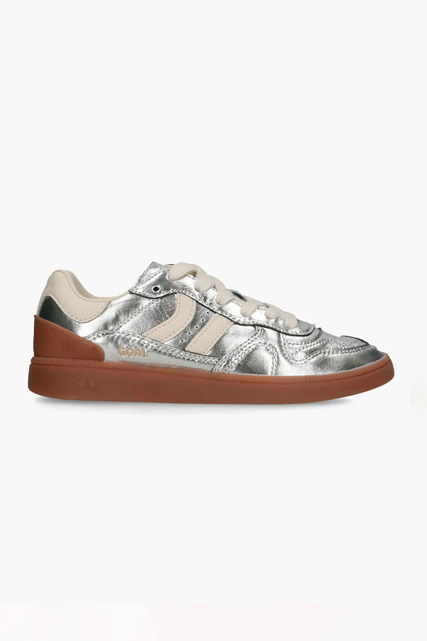 Pukas Surf Shop Woman Footwear Coolway Goal Silver Mirror Silver