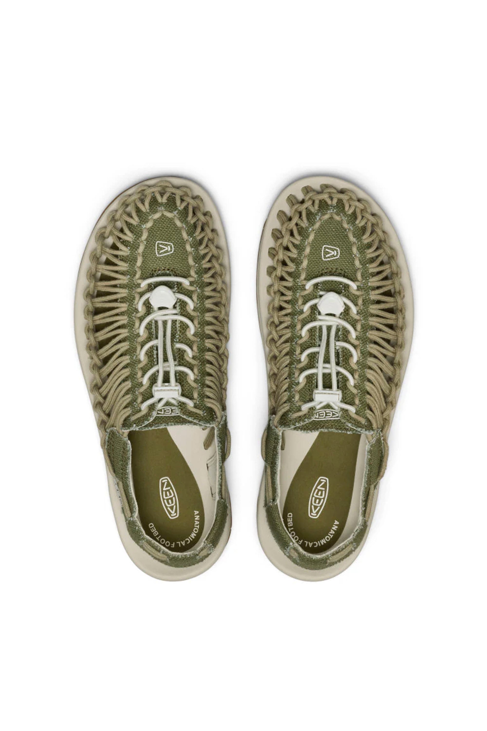 KEEN Uneek Canvas Martini Olive Birch Man | Shop at PUKAS SURF SHOP
