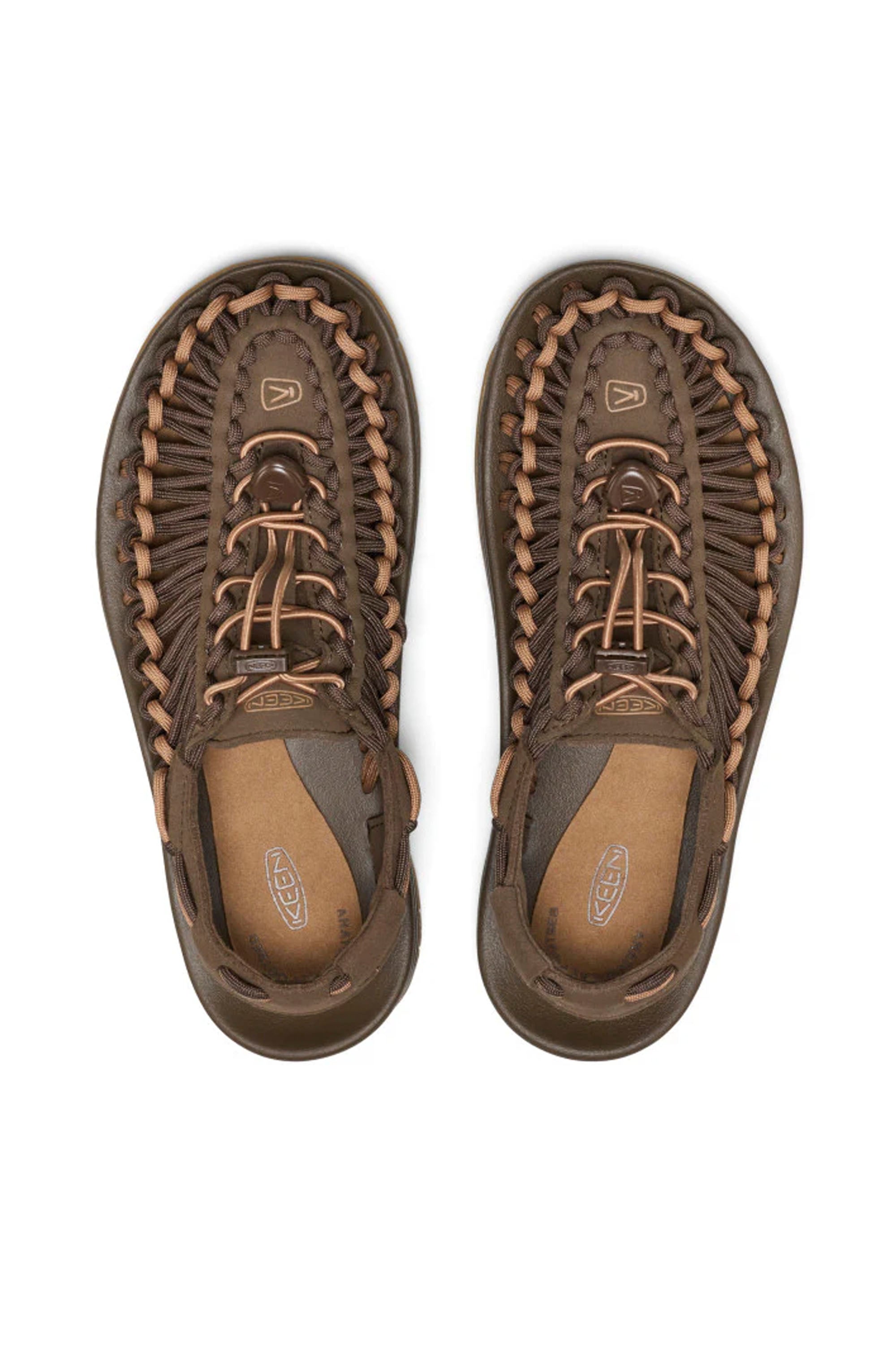 KEEN UNEEK Sandal Dark Earth Chipmunk Man | Shop at PUKAS SURF SHOP