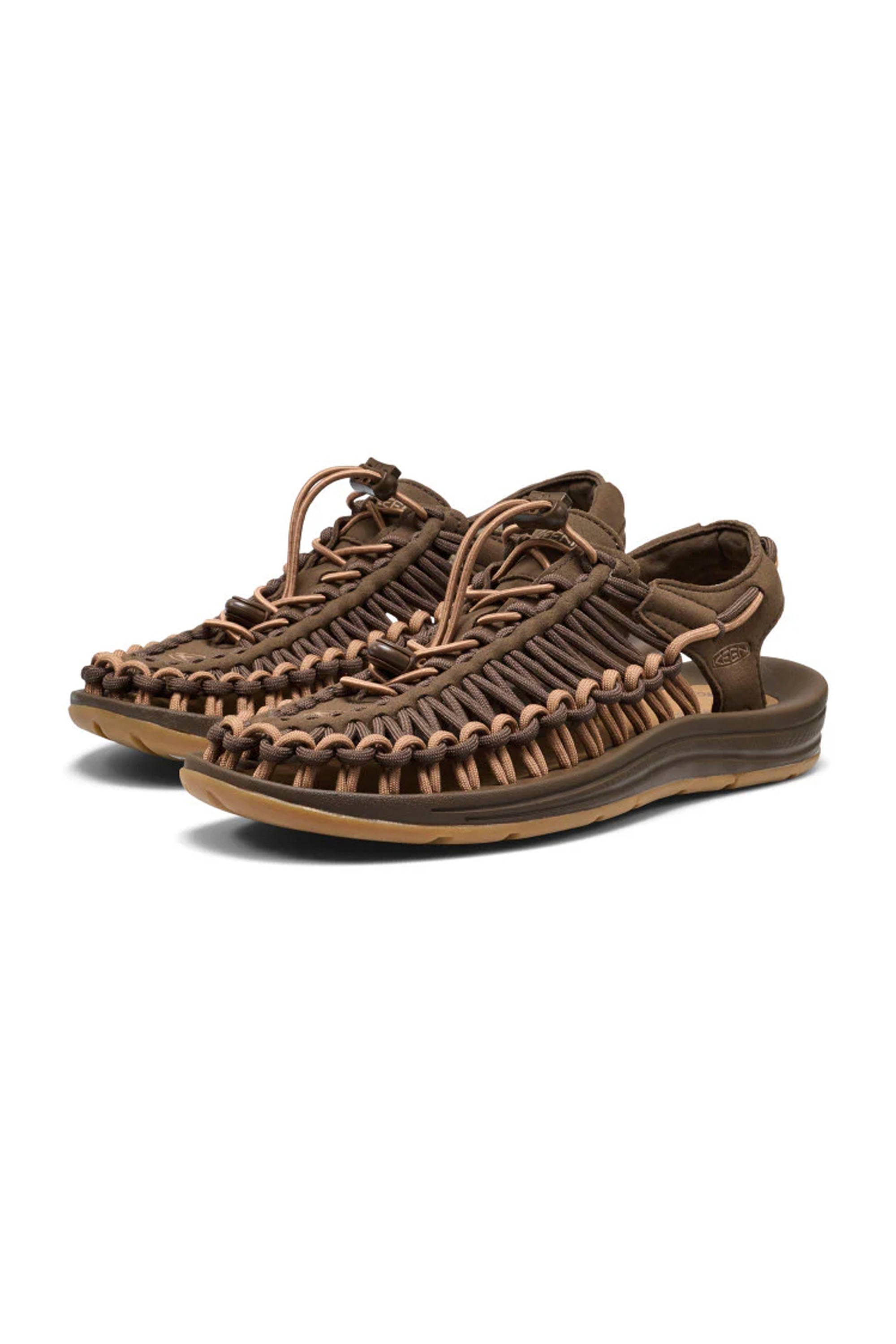 KEEN UNEEK Sandal Dark Earth Chipmunk Man | Shop at PUKAS SURF SHOP