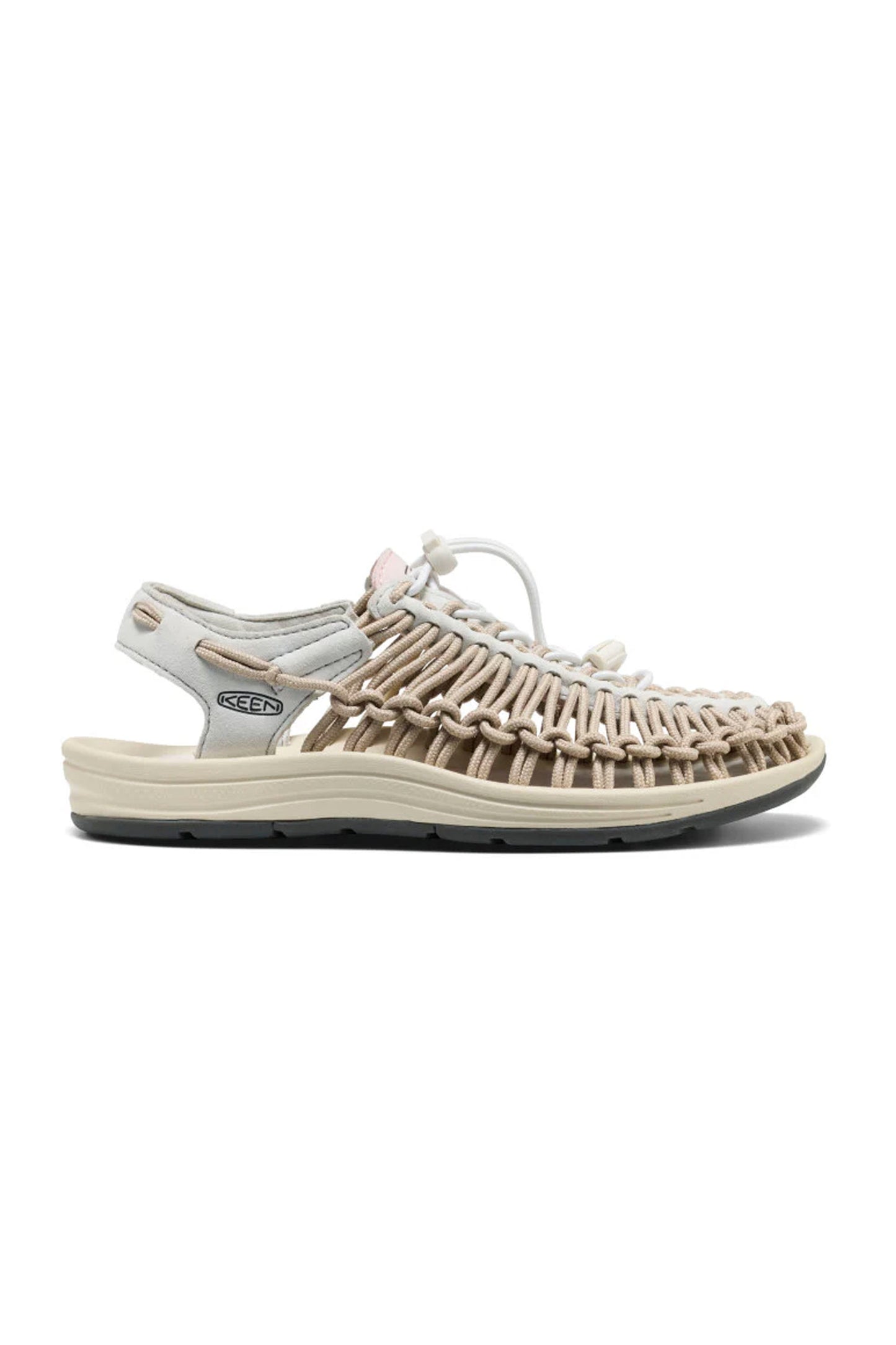 KEEN UNEEK Sandal Vapor Pale Lilac – Women's two-cord sandal with recycled bungee cord, available at Pukas Surf Shop