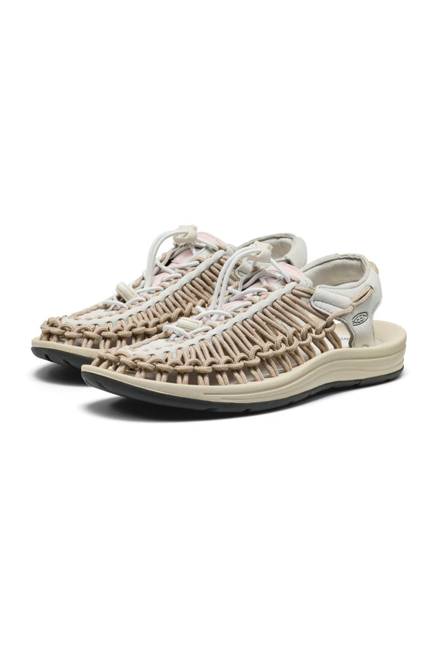 KEEN UNEEK Sandal Vapor Pale Lilac – Women's two-cord sandal with recycled bungee cord, available at Pukas Surf Shop