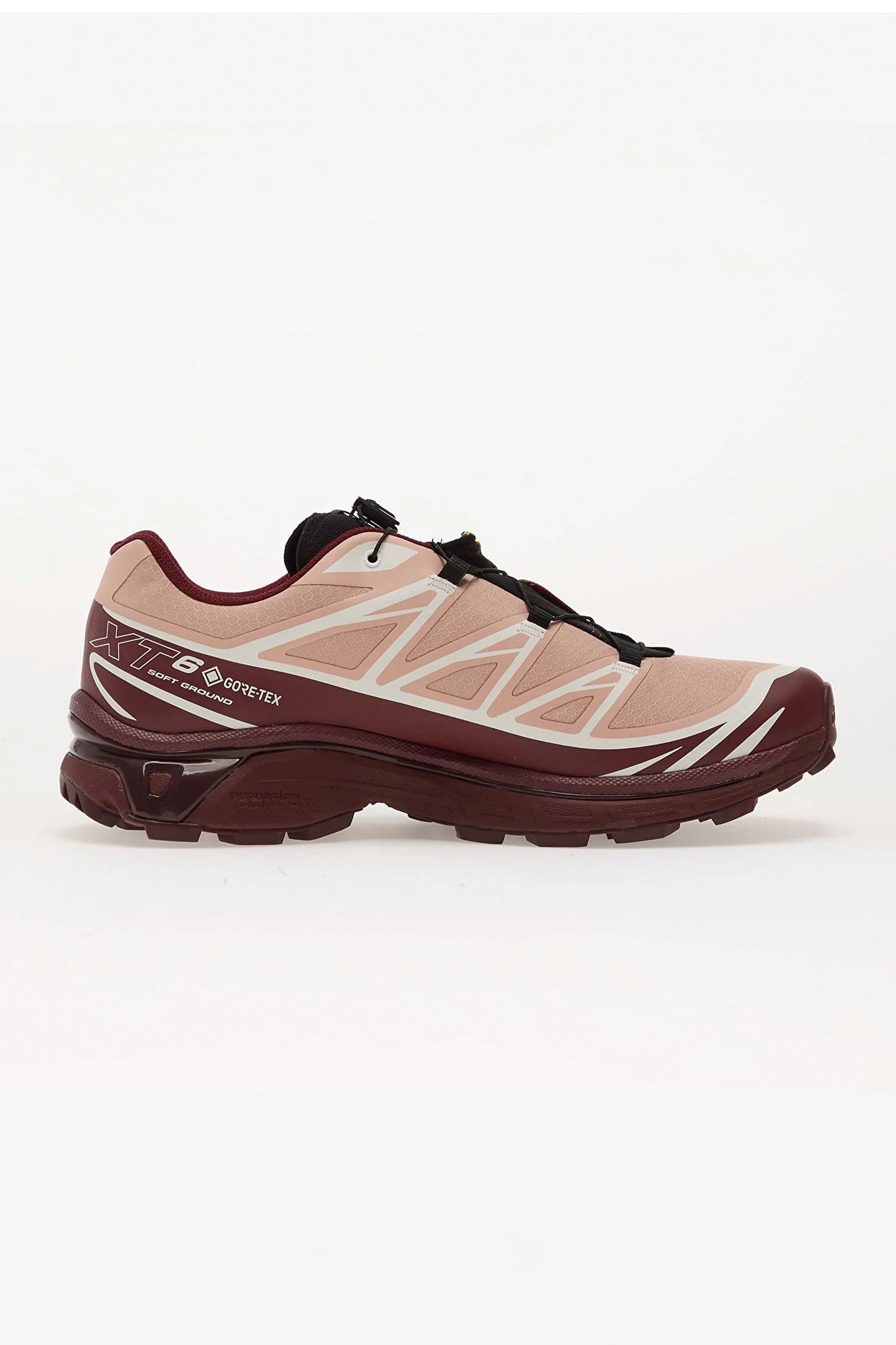 Pukas Surf Shop Woman Footwear Salomon Xt 6 Gtx Mahogany Rose Port Black