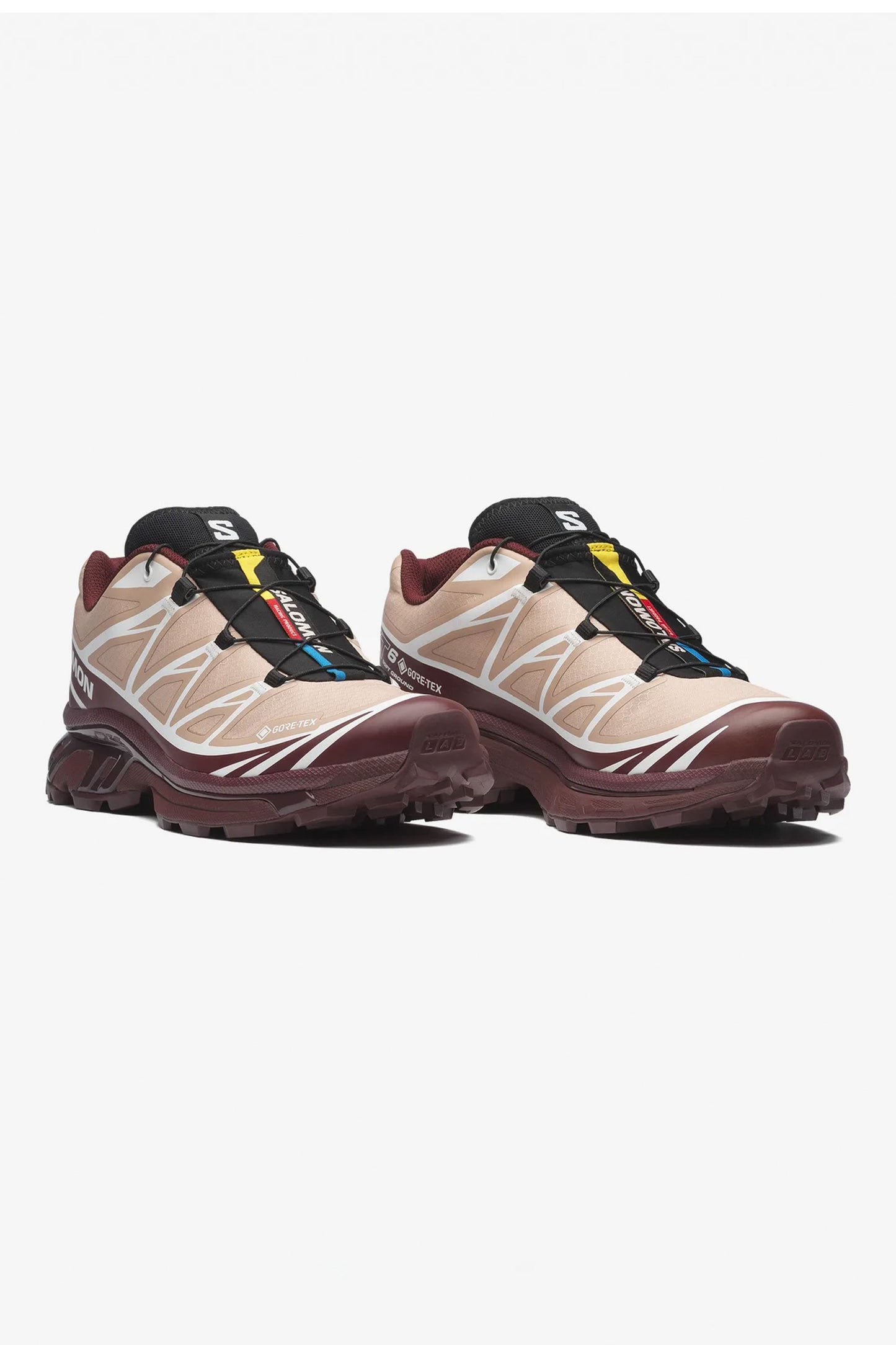 Pukas Surf Shop Woman Footwear Salomon Xt 6 Gtx Mahogany Rose Port Black