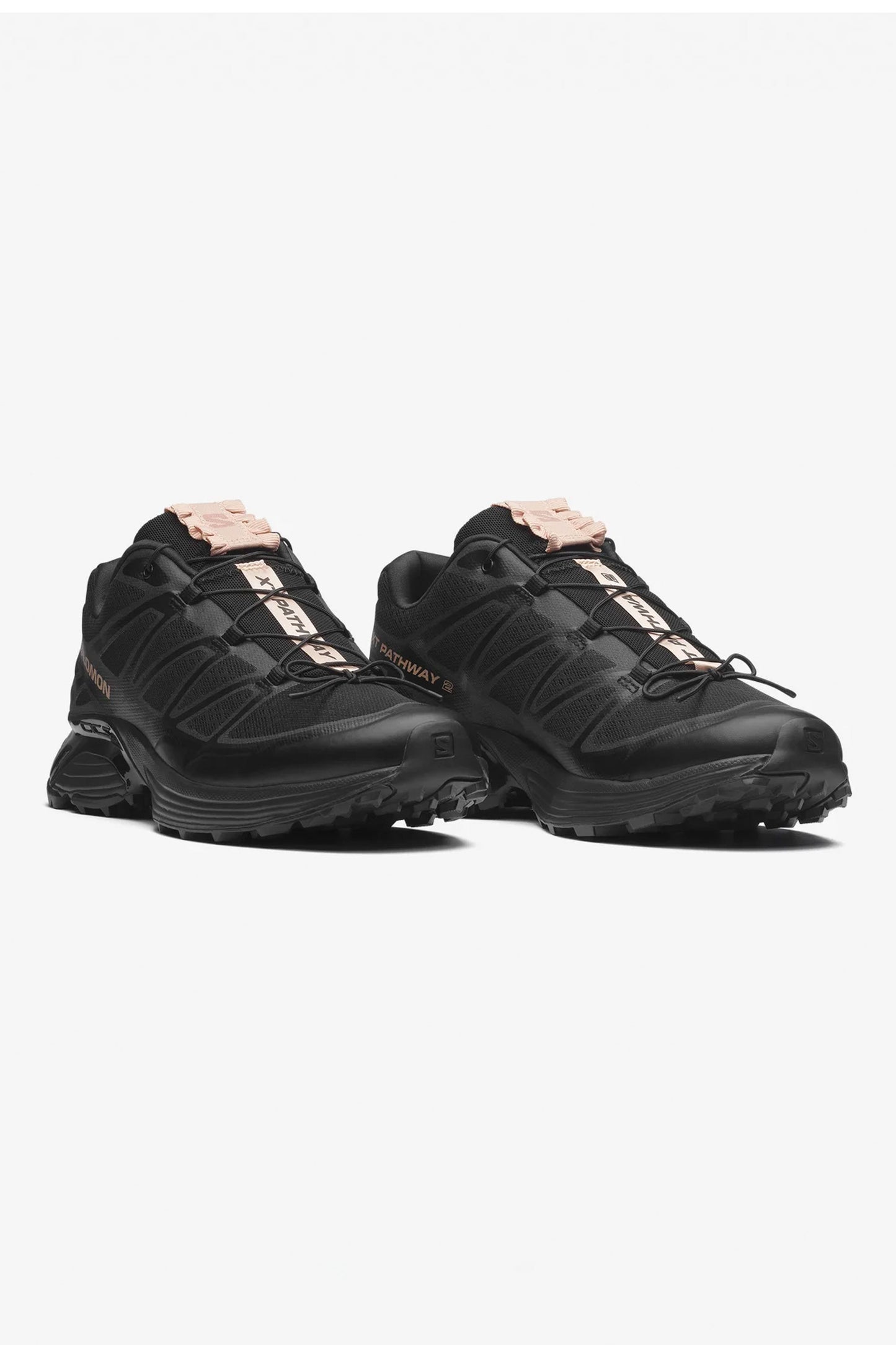 Pukas Surf Shop Woman Footwear Salomon Xt Pathway 2 Satin Black Mahogany Rose