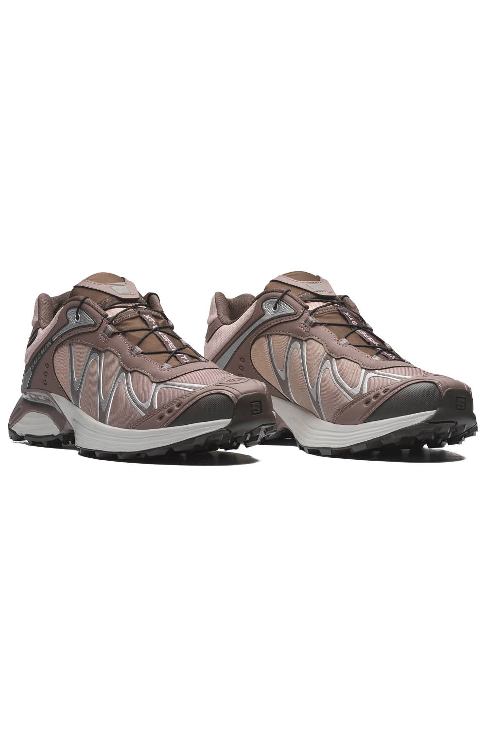 Salomon XT-Whisper GTX women's waterproof running shoe in Iron/Shadow Gray