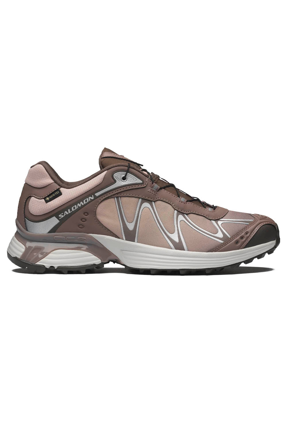 Salomon XT-Whisper GTX women's waterproof running shoe in Iron/Shadow Gray