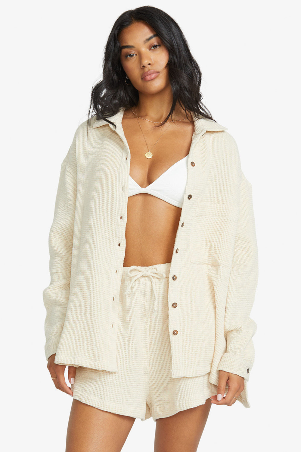 Pukas-Surf-Shop-Woman-Jacket-Billabong-So-Cozy-Beige