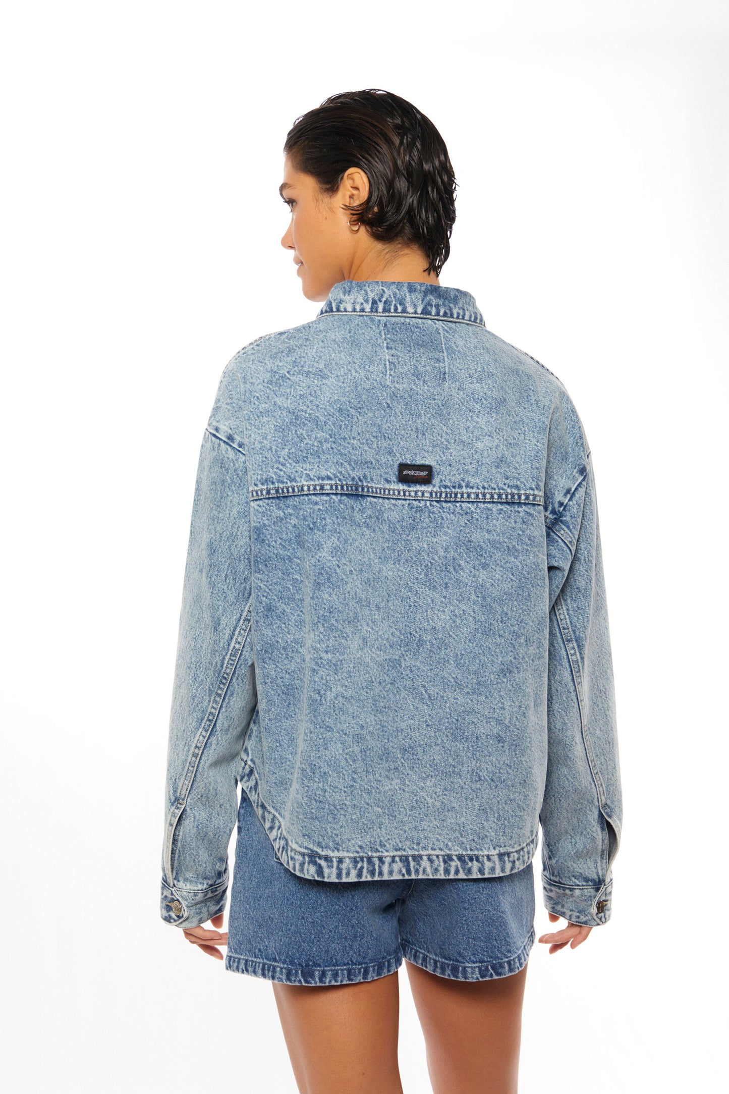 Pukas Surf Shop Woman Jacket Denim Jacket Denim