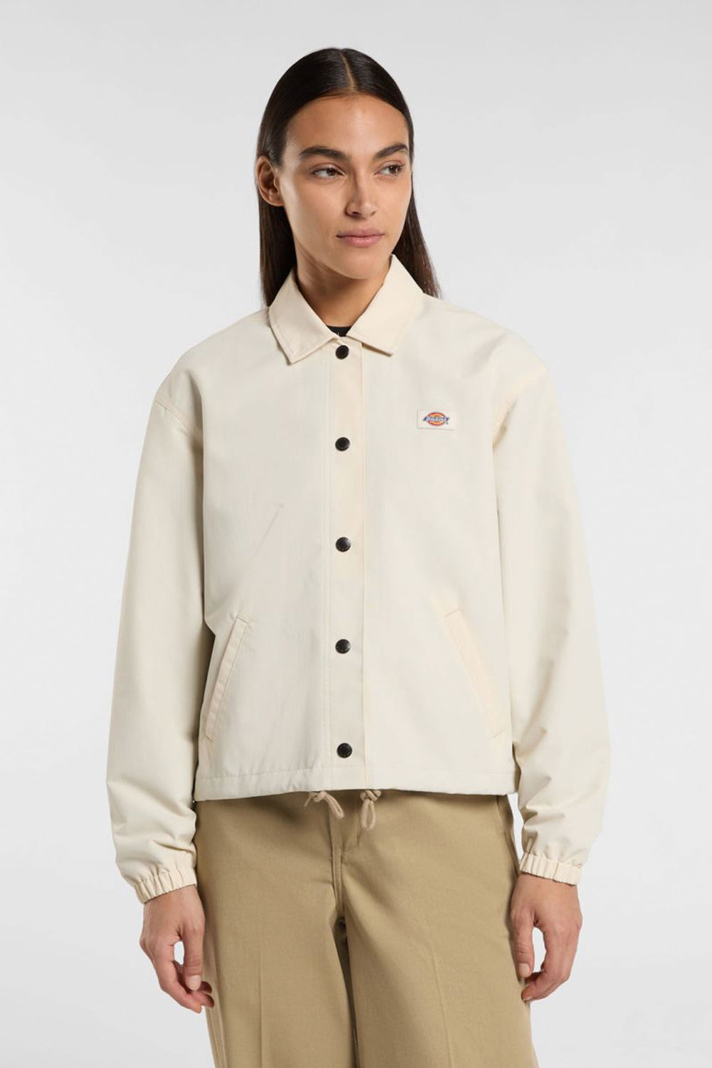 Pukas-Surf-Shop-Woman-Jacket-Dickies-Oakport-Beige