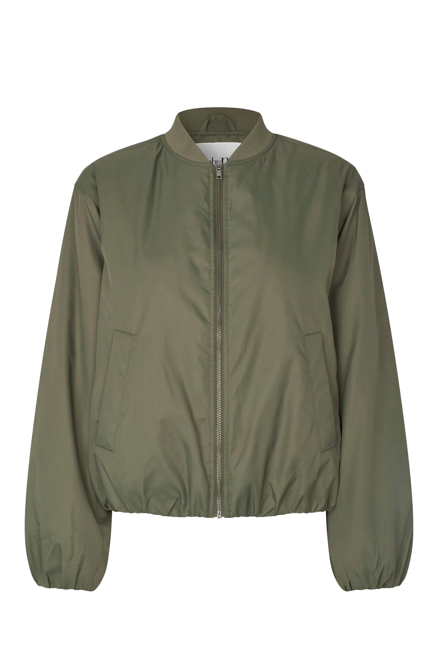 Green mbyM Michi Jacket on a white background