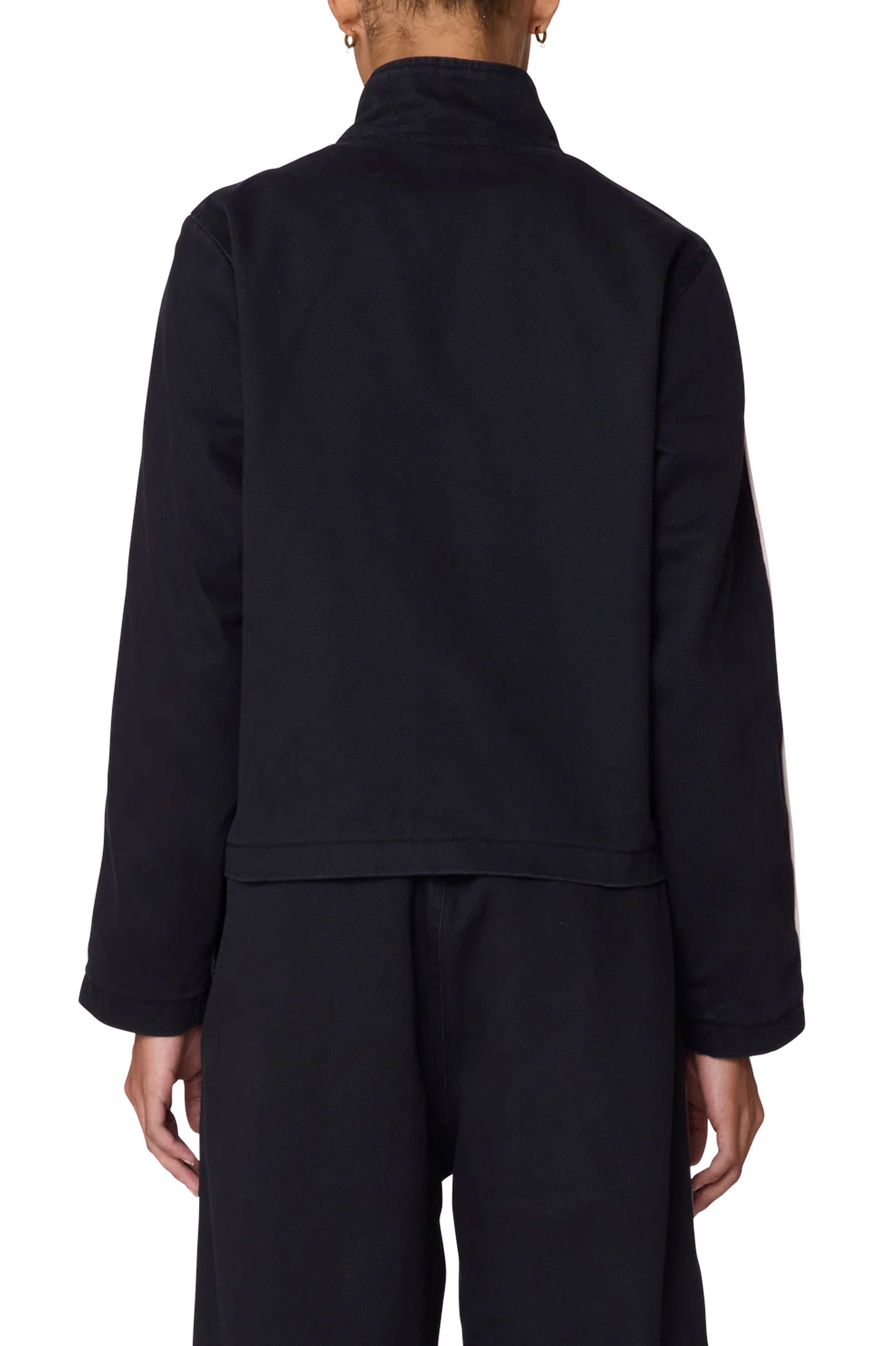 Obey Black tracksuit with white stripes Pukas Surf Shop