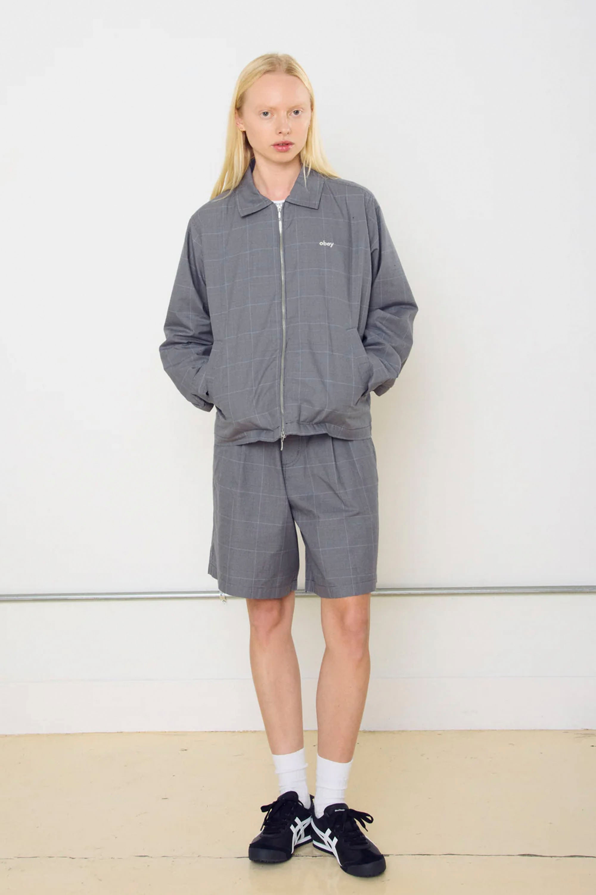 OBEY Olivia Plaid Jacket | Shop at PUKAS SURF SHOP