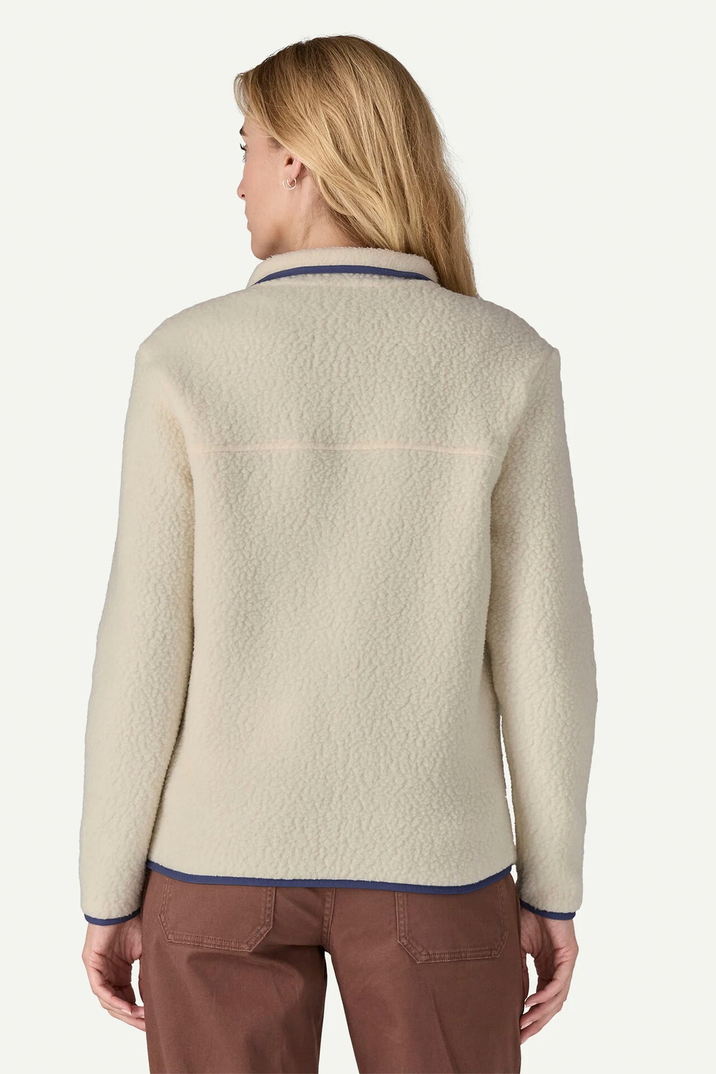 Pukas Surf Shop Patagonia Women's Retro Pile Fleece Jacket in Natural