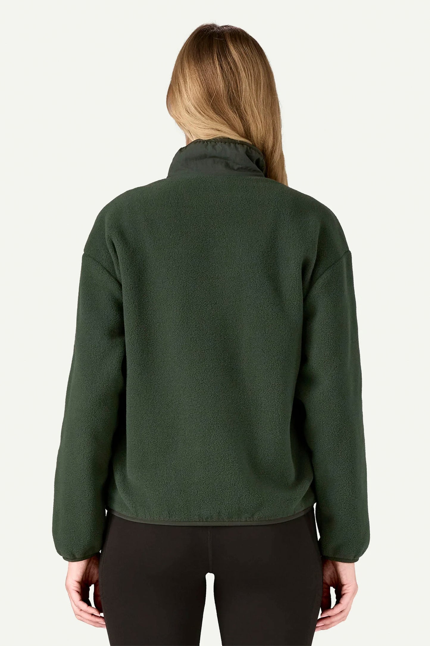 Pukas Surf Shop Patagonia women's Synchilla fleece jacket in Old Growth Green