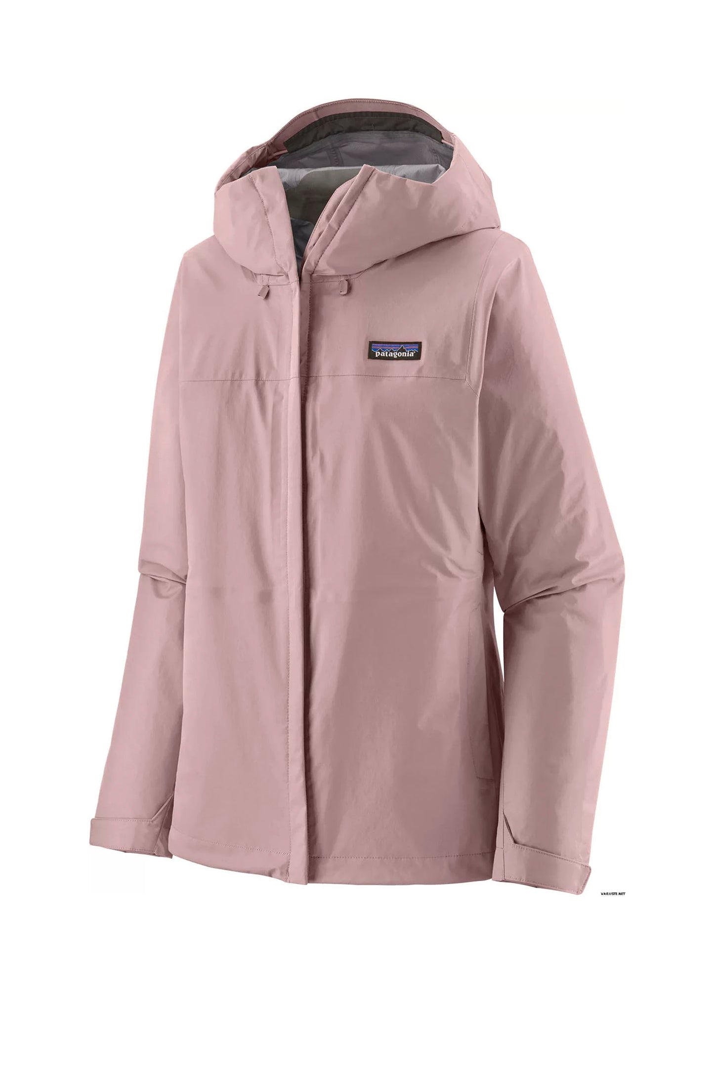 PATAGONIA Torrentshell 3L Rain Jacket in quiet violet colour on a white background