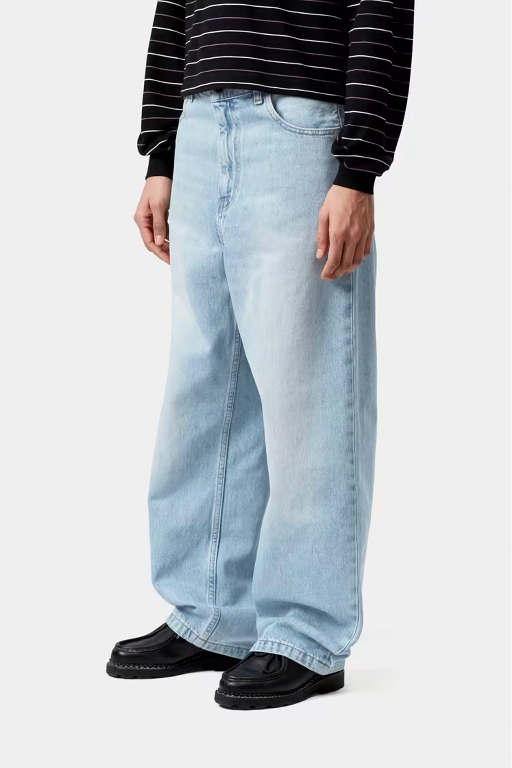 CARHARTT WIP Brandon Pant Blue Bleached | Shop at PUKAS SURF SHOP