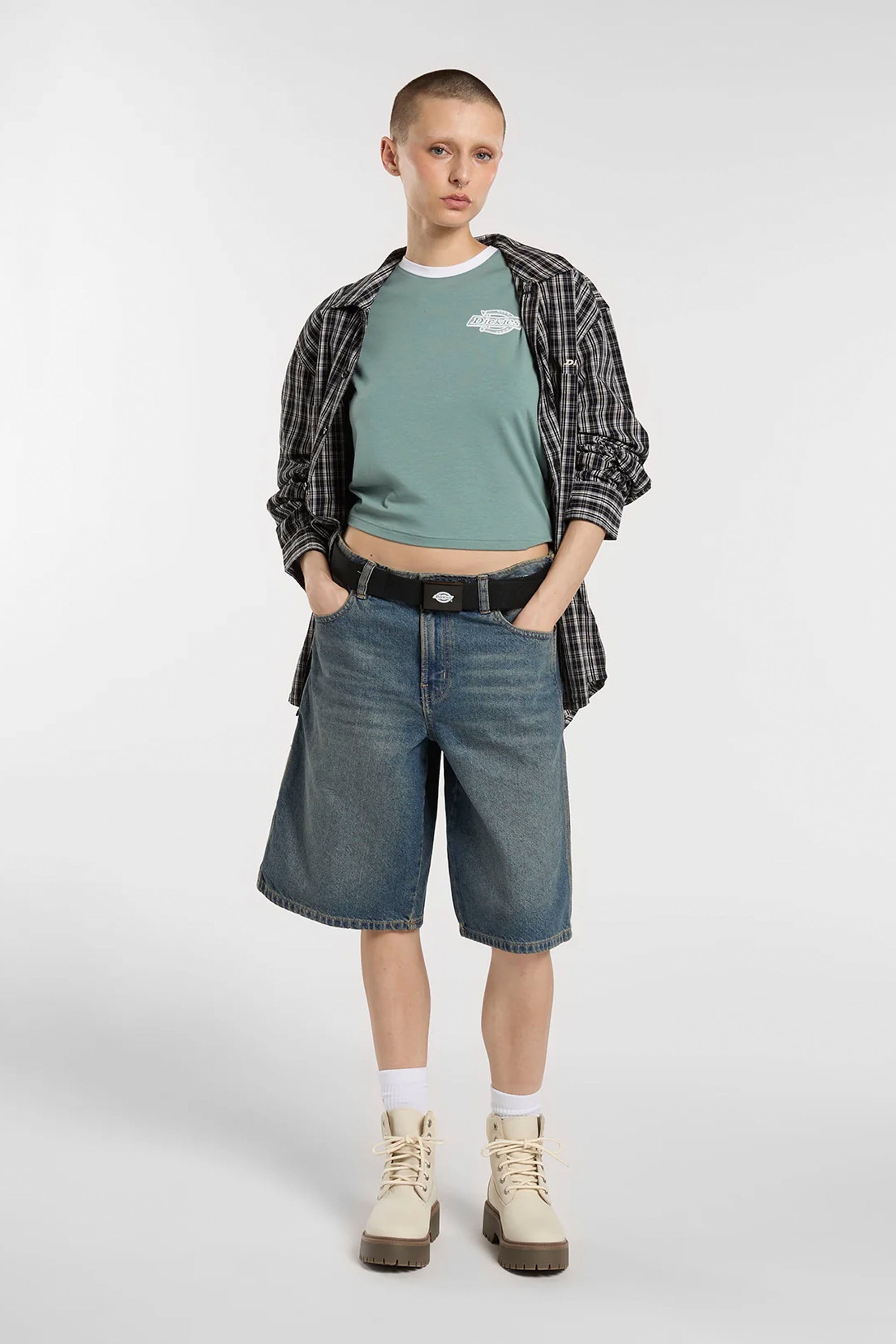 DICKIES 957 13 Inch Denim Short | Shop at PUKAS SURF SHOP
