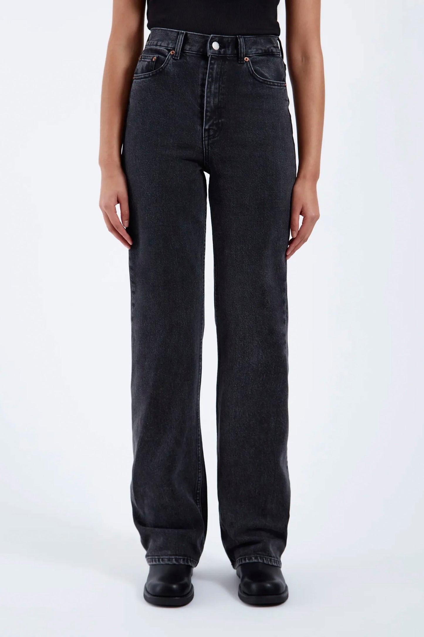 Pukas Surf Shop Dr. Denim Echo Tar Retro Black jeans