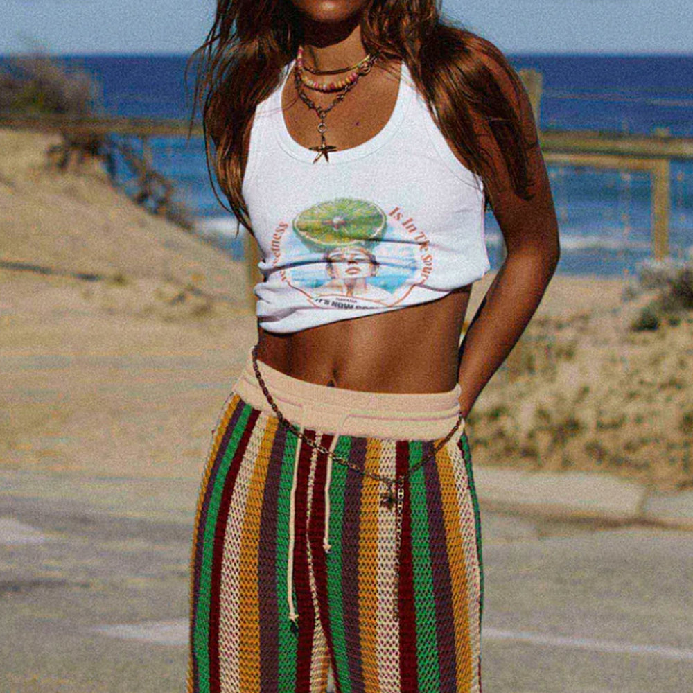 Pukas Surf Shop Woman Pant Its Now Cool The Crochet Leisure Pant Tulum