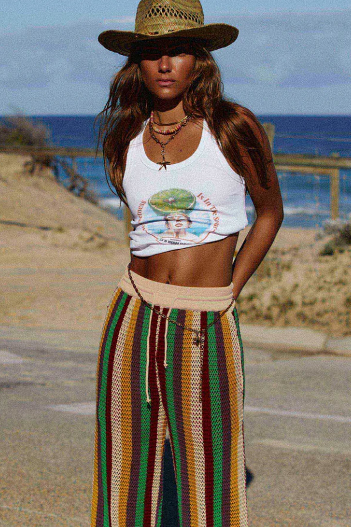 Pukas Surf Shop Woman Pant Its Now Cool The Crochet Leisure Pant Tulum